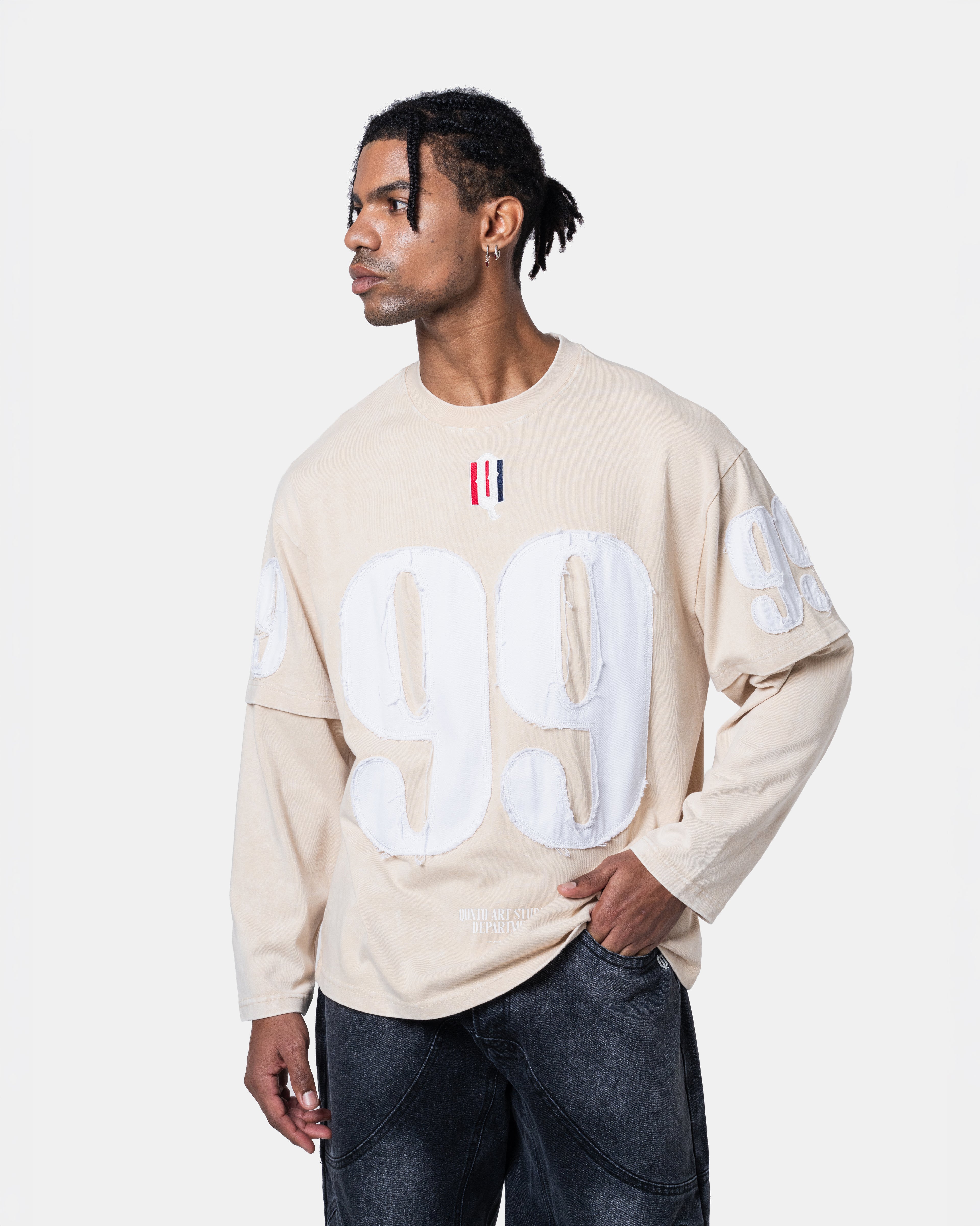 QUNTO 99 Long Sleeve Cream