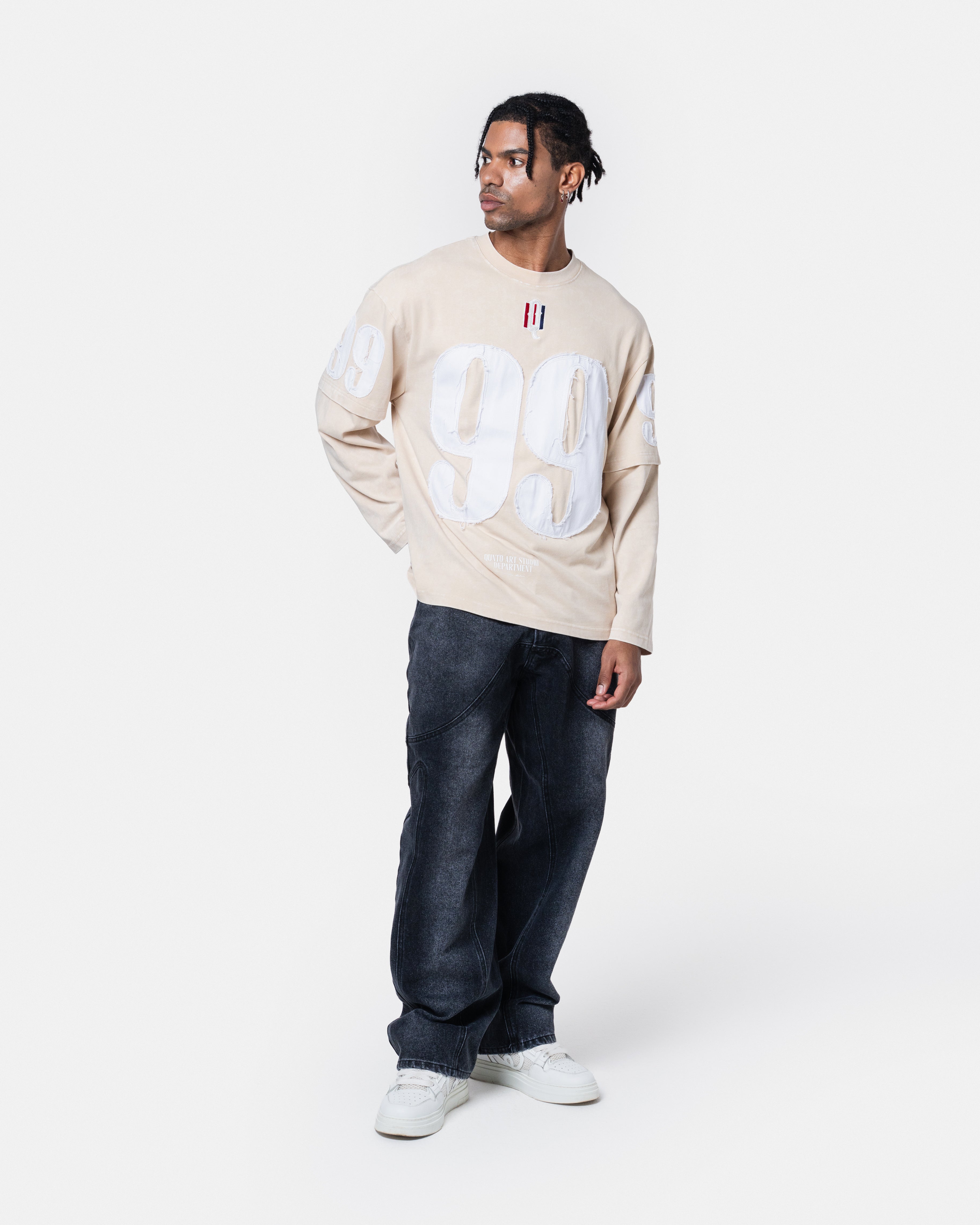 QUNTO 99 Long Sleeve Cream