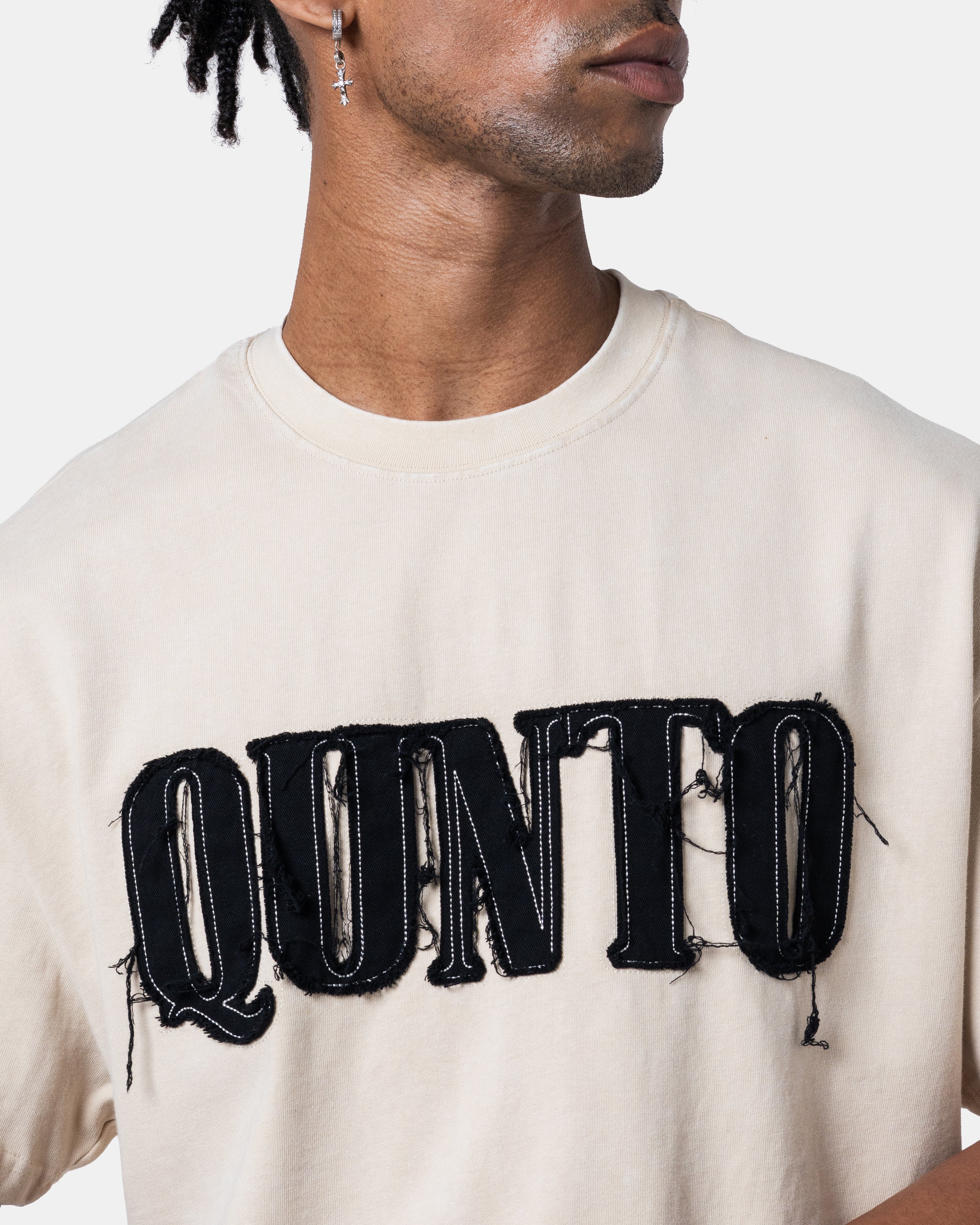 QUNTO Oversize Tee Cream