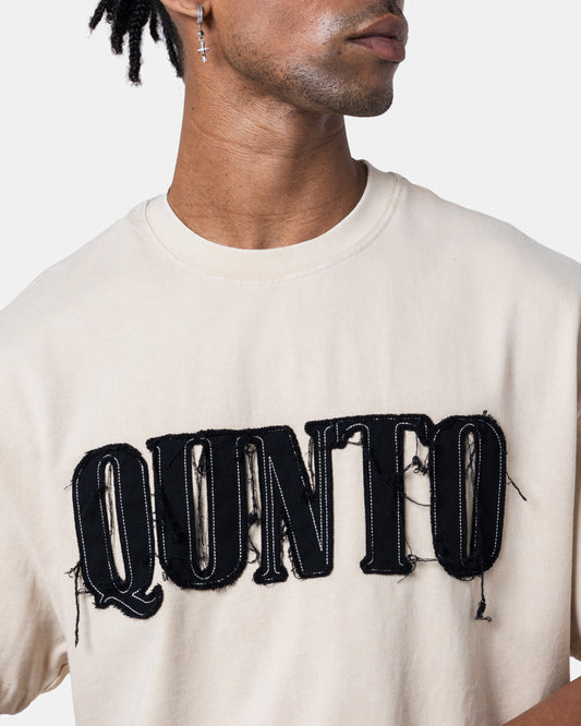 QUNTO OVERSIZE TEE CREAM