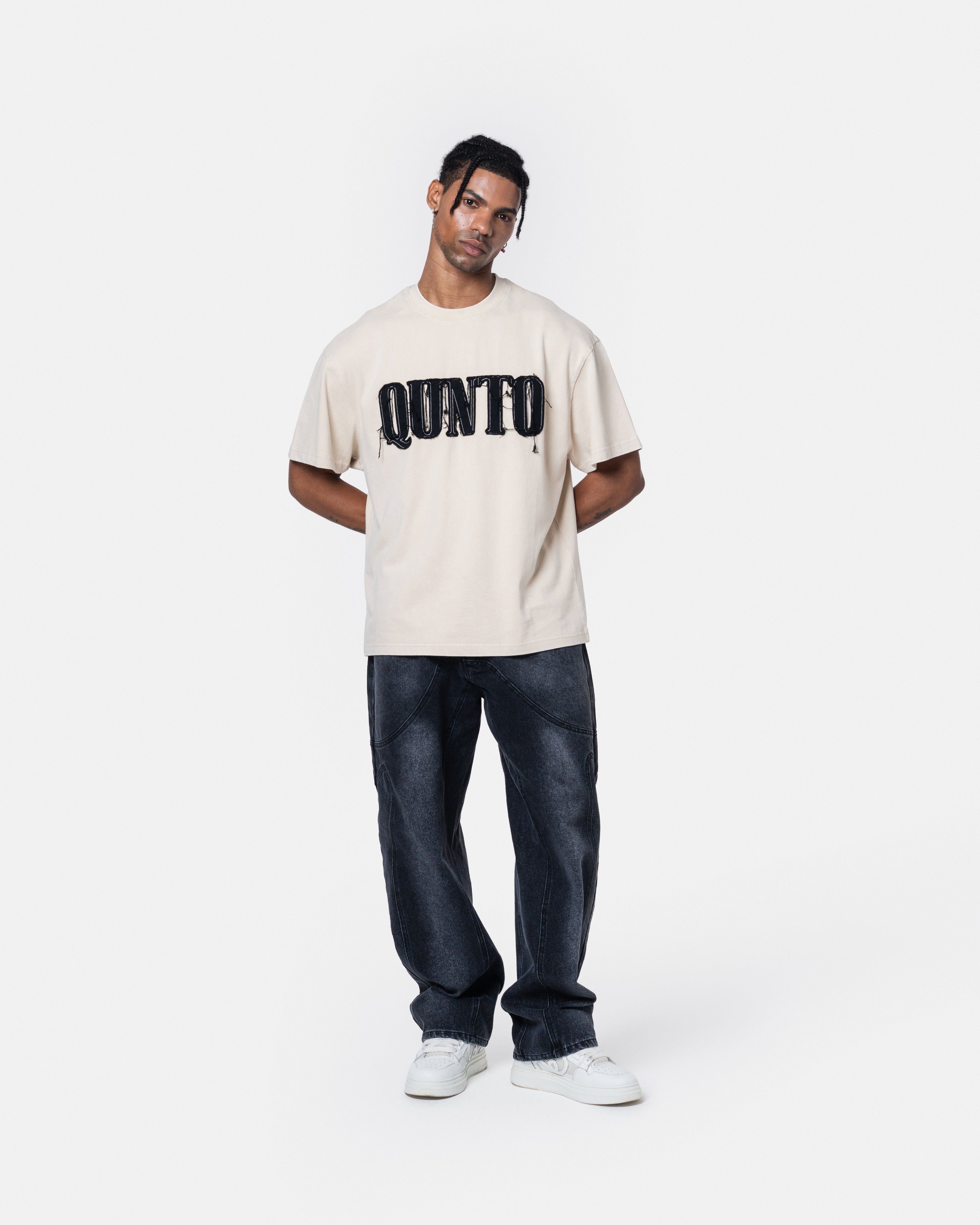 QUNTO Oversize Tee Cream