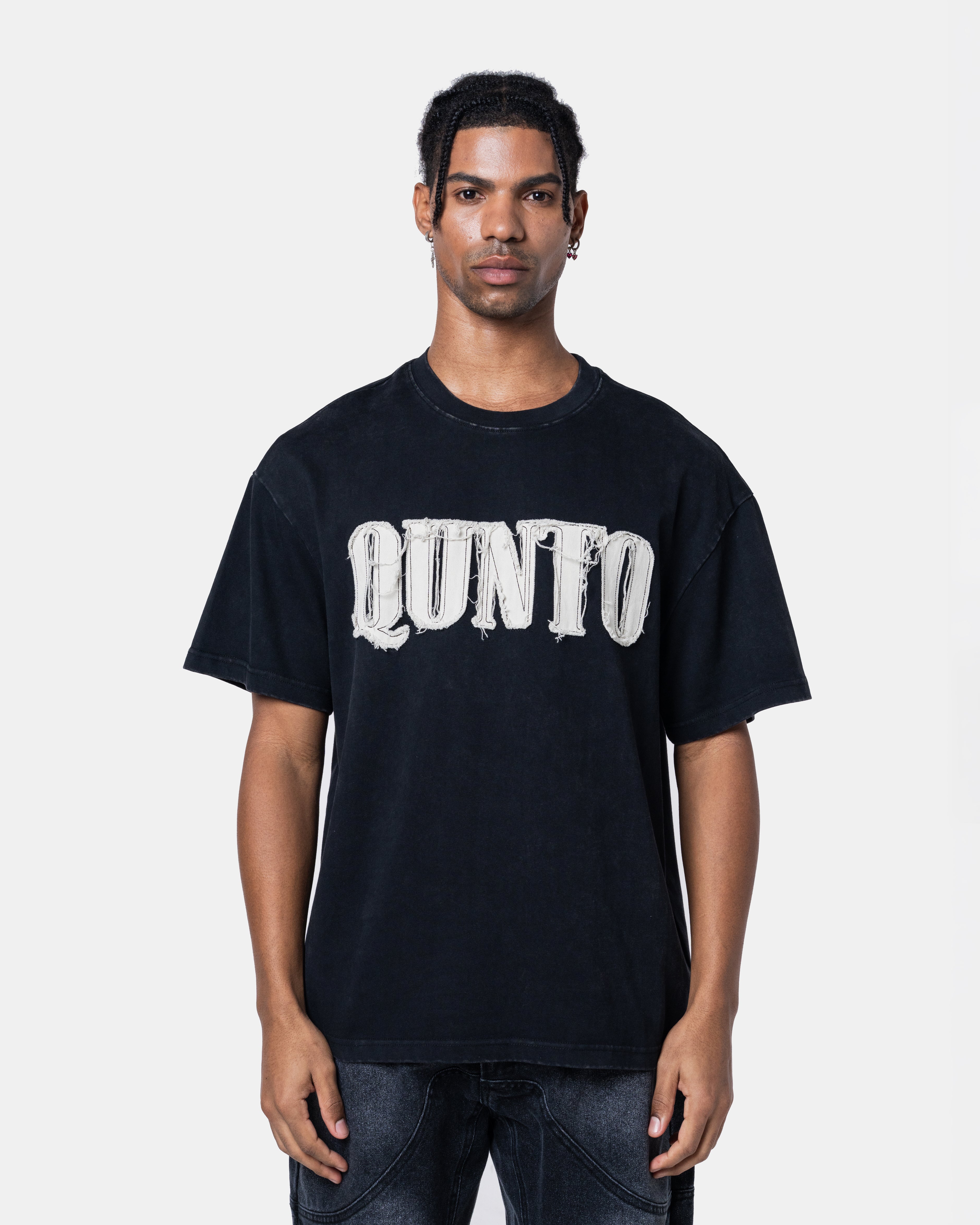 QUNTO Oversize Tee Black