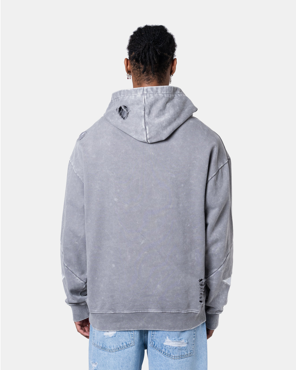 QUNTO Star Hoodie Grey