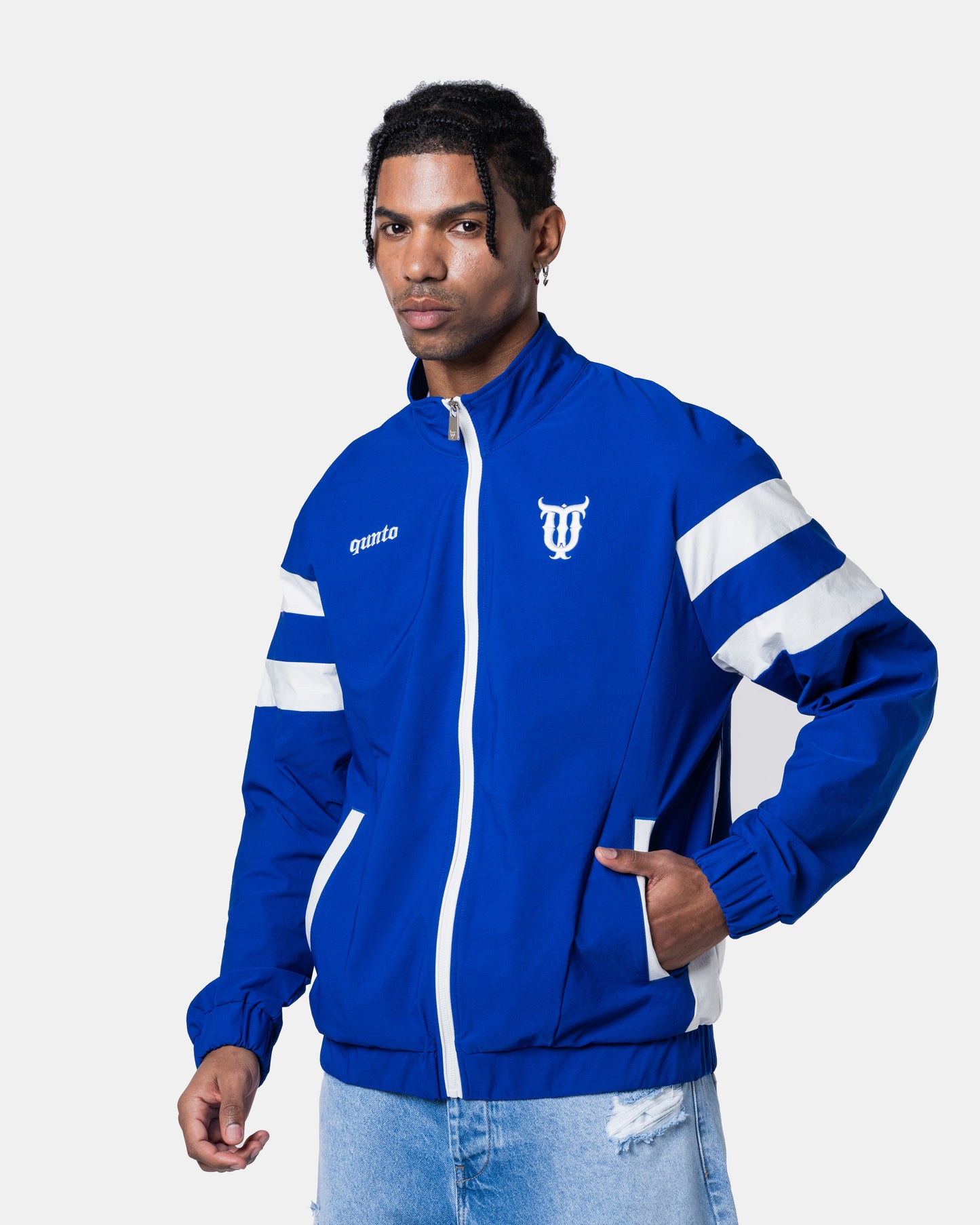 VINTAGE WINDBREAKER BLUE