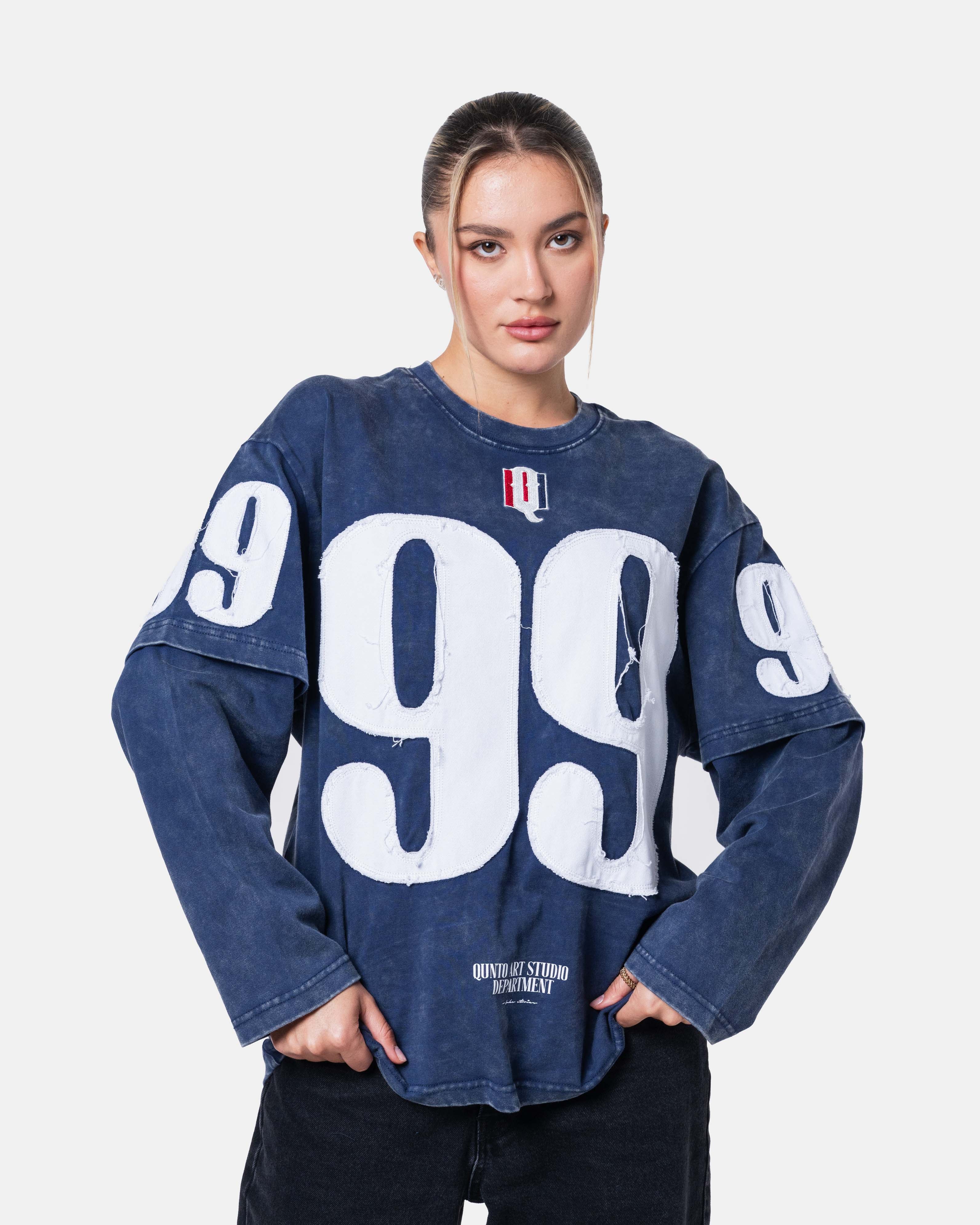 QUNTO 99 Long Sleeve Blue