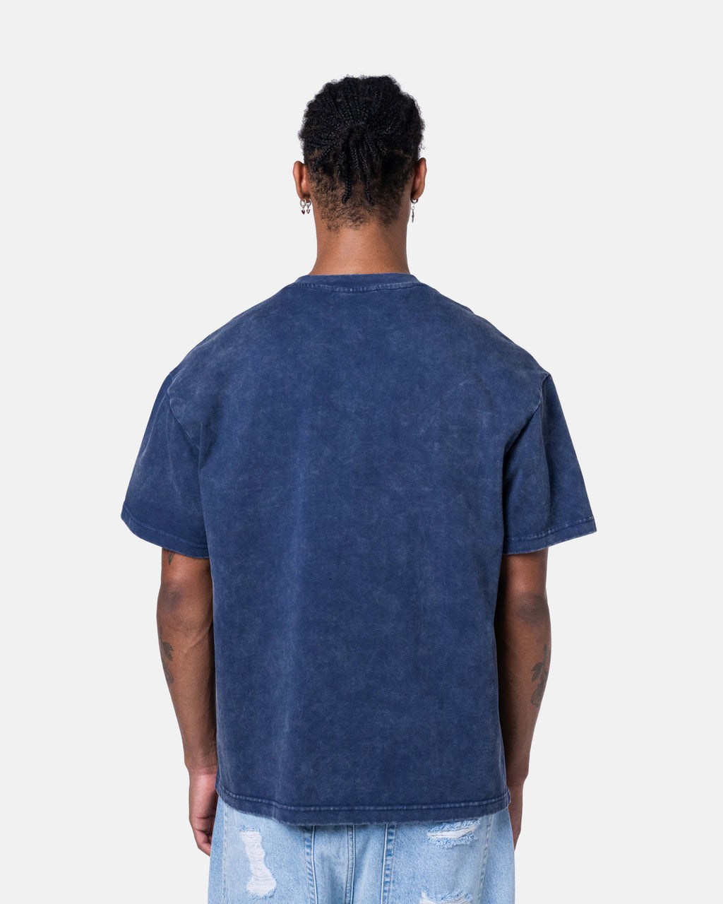 QUNTO Oversized Tee Blue