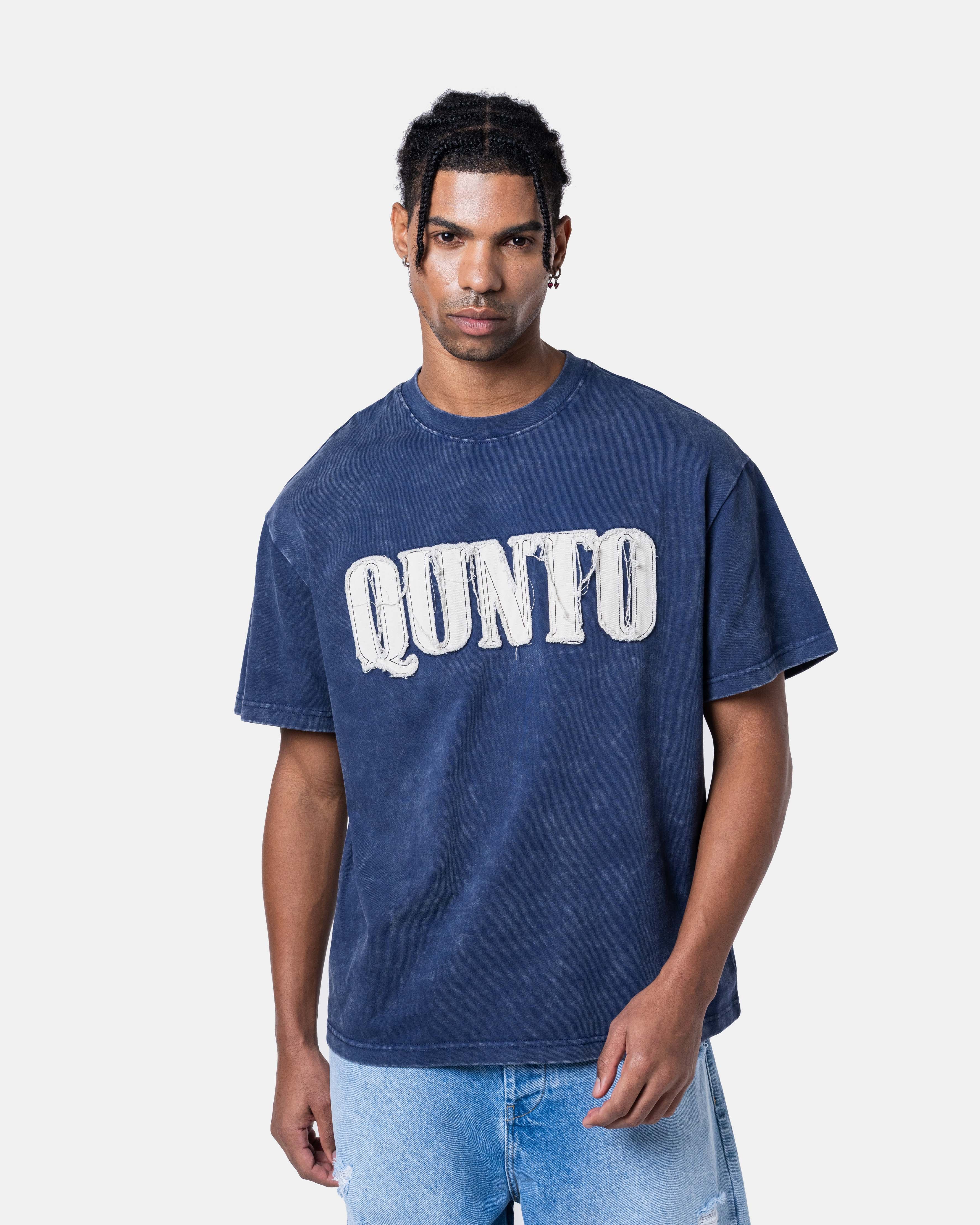 QUNTO Oversized Tee Blue