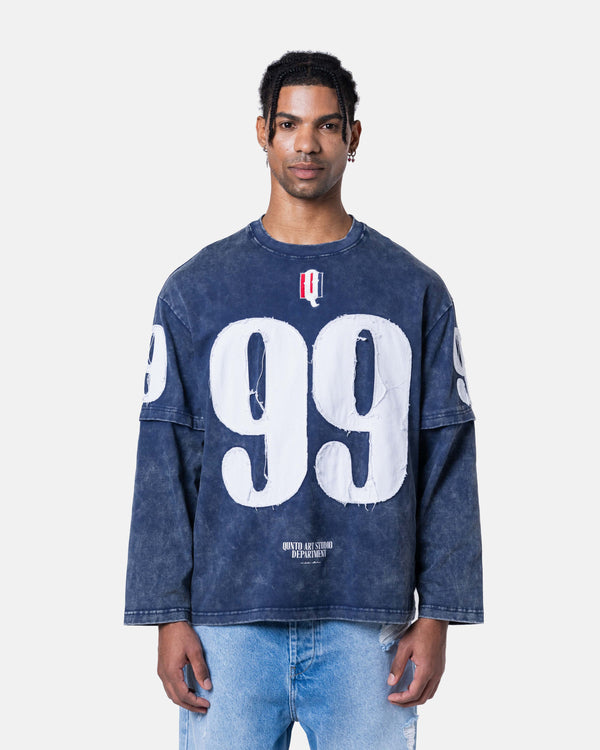 QUNTO 99 Long Sleeve Blue