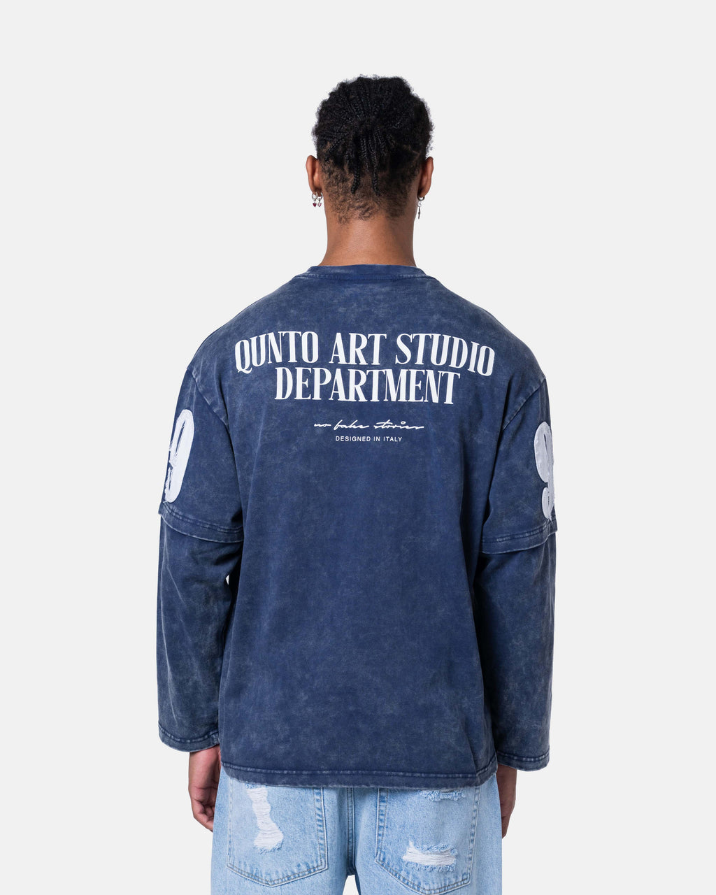 QUNTO 99 Long Sleeve Blue