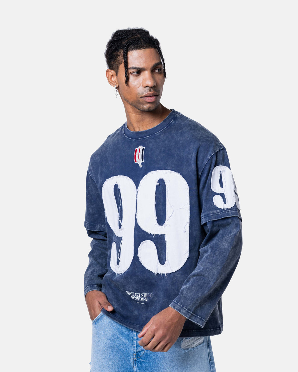 QUNTO 99 Long Sleeve Blue