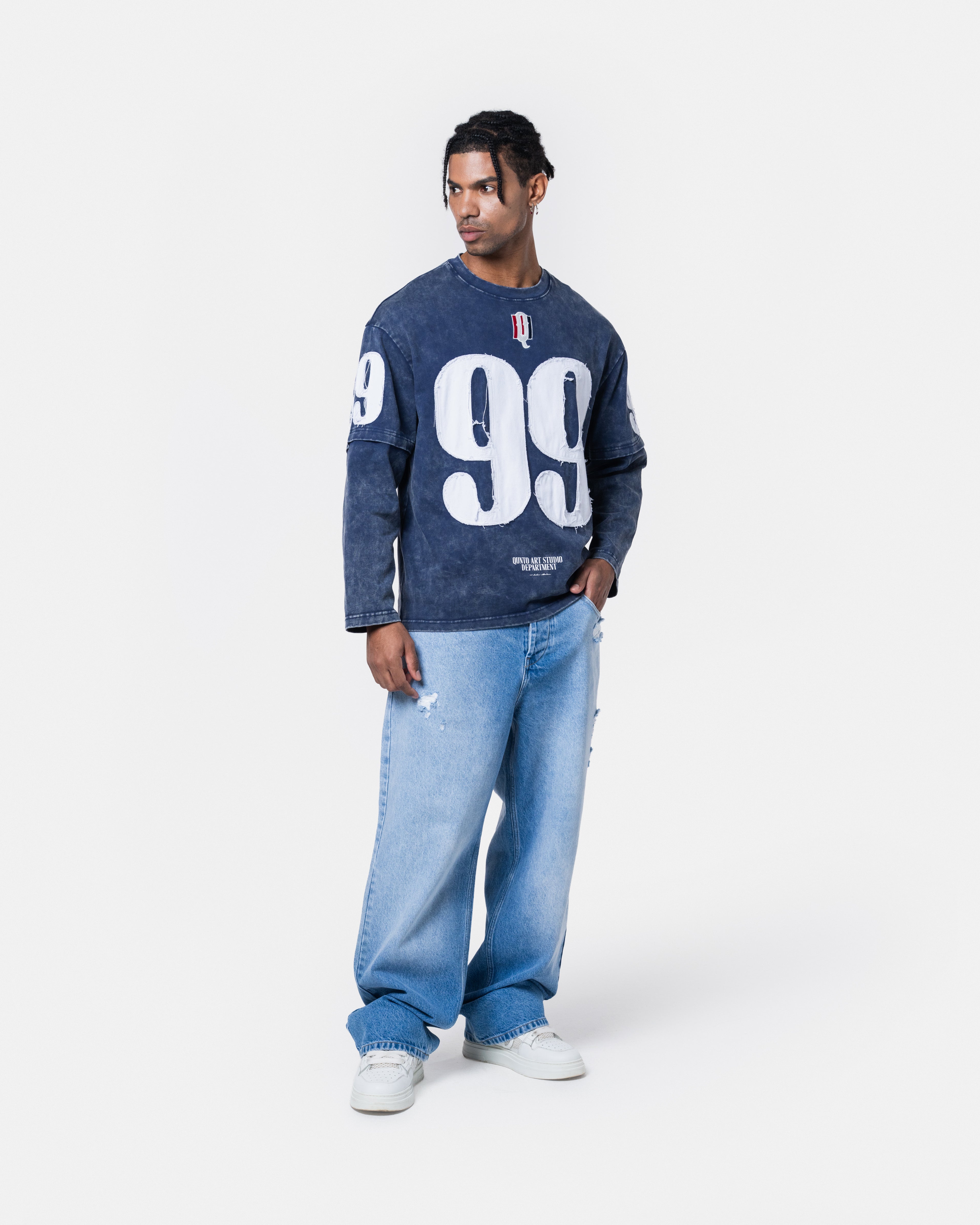 QUNTO 99 Long Sleeve Blue