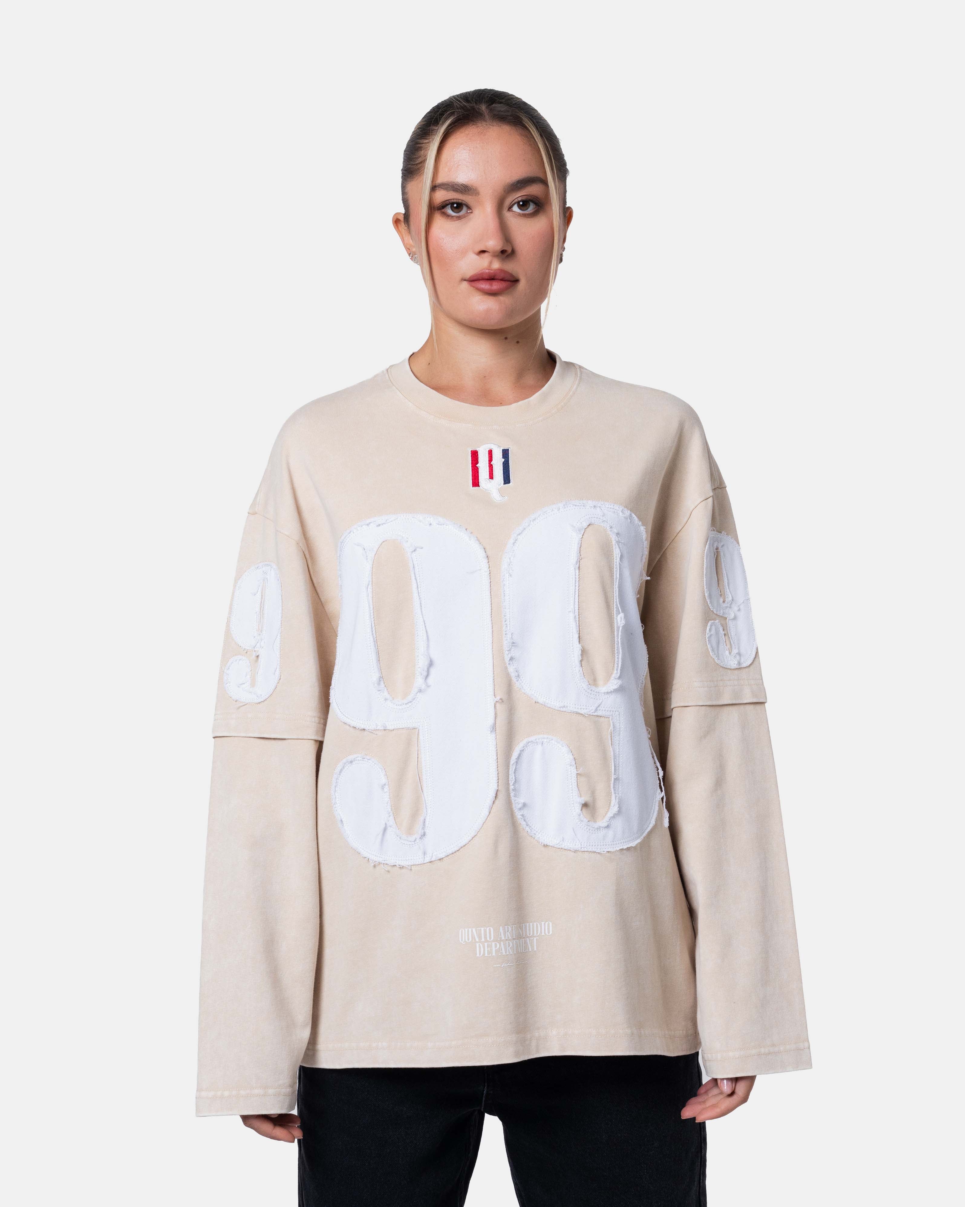 QUNTO 99 Long Sleeve Cream