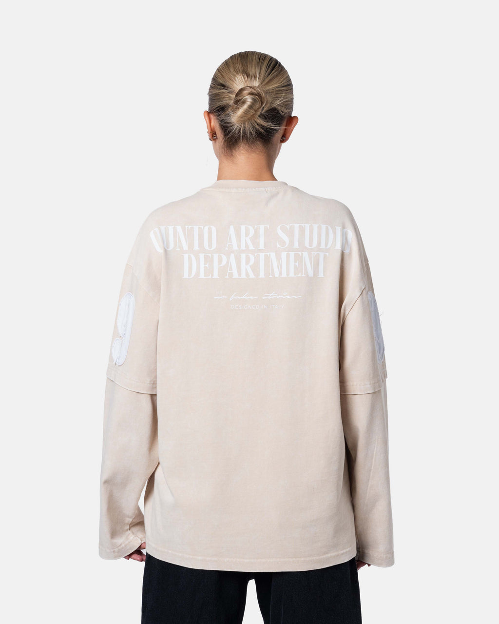 QUNTO 99 Long Sleeve Cream