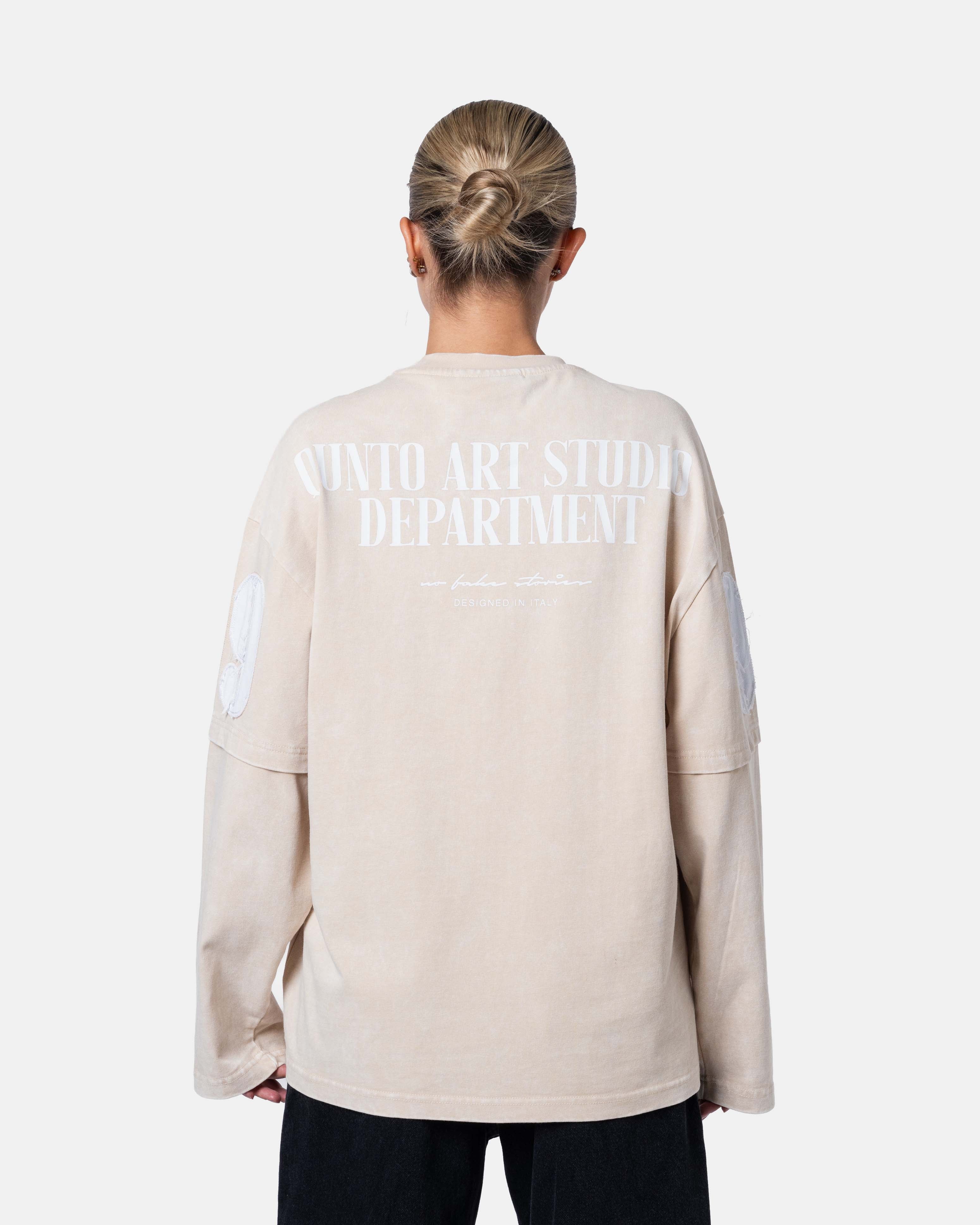 QUNTO 99 Long Sleeve Cream