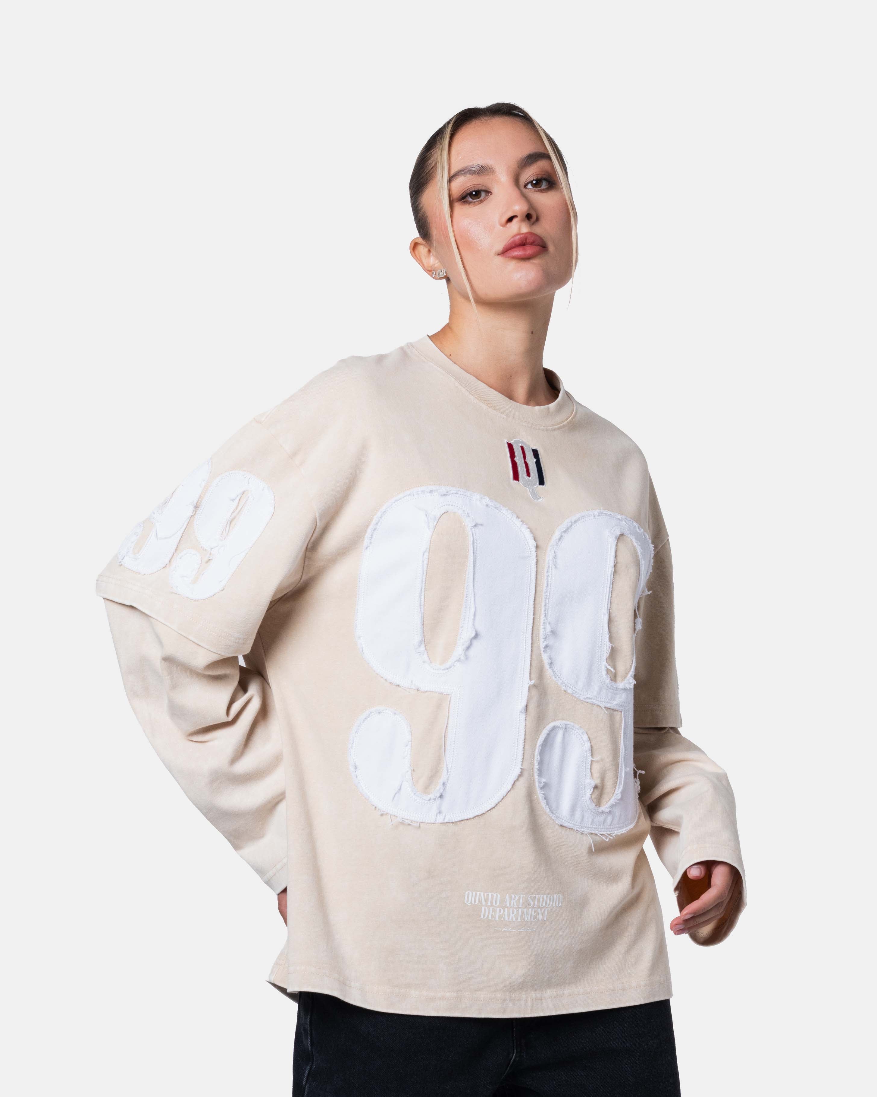 QUNTO 99 Long Sleeve Cream