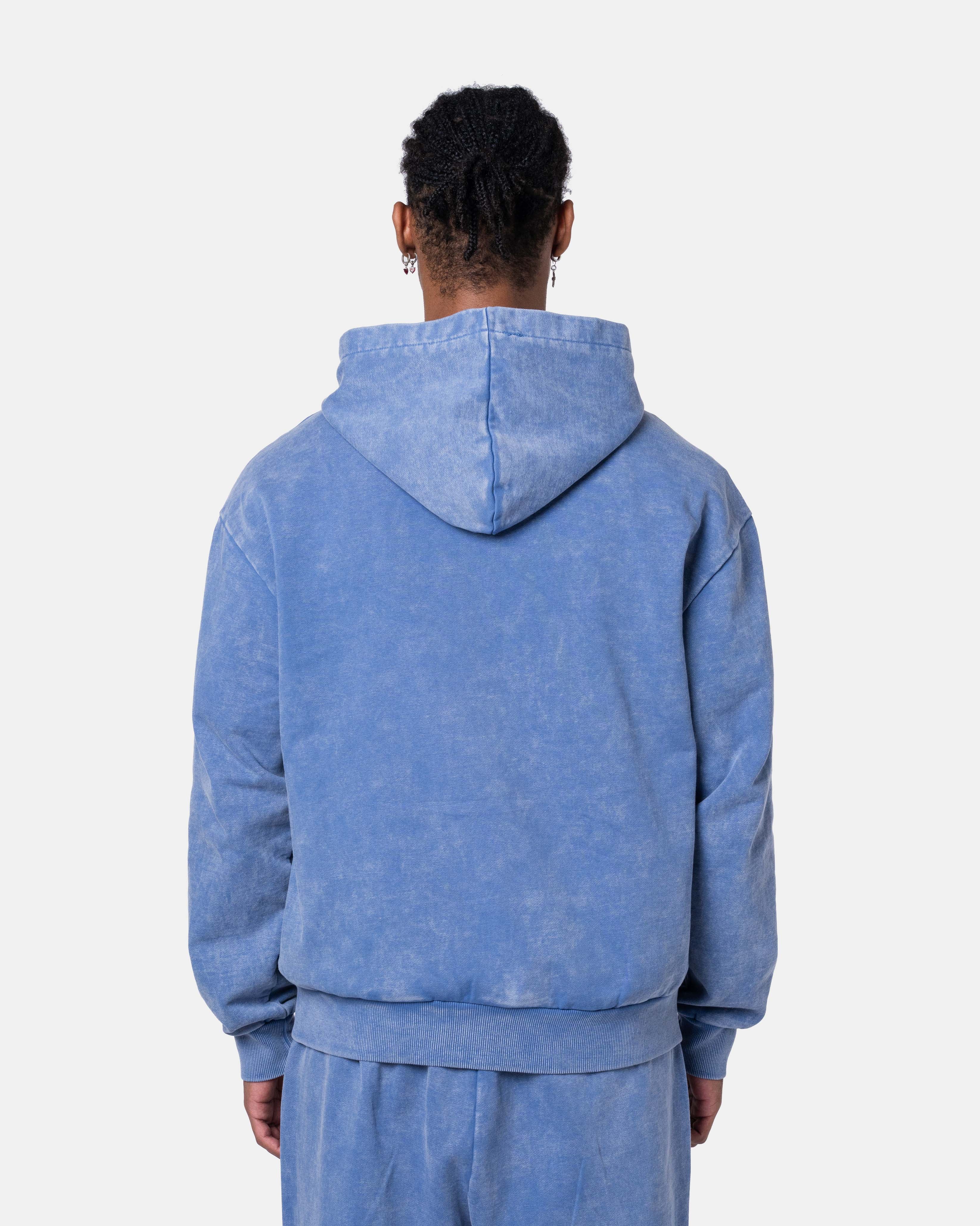 Destroy Zip Hoodie Blue