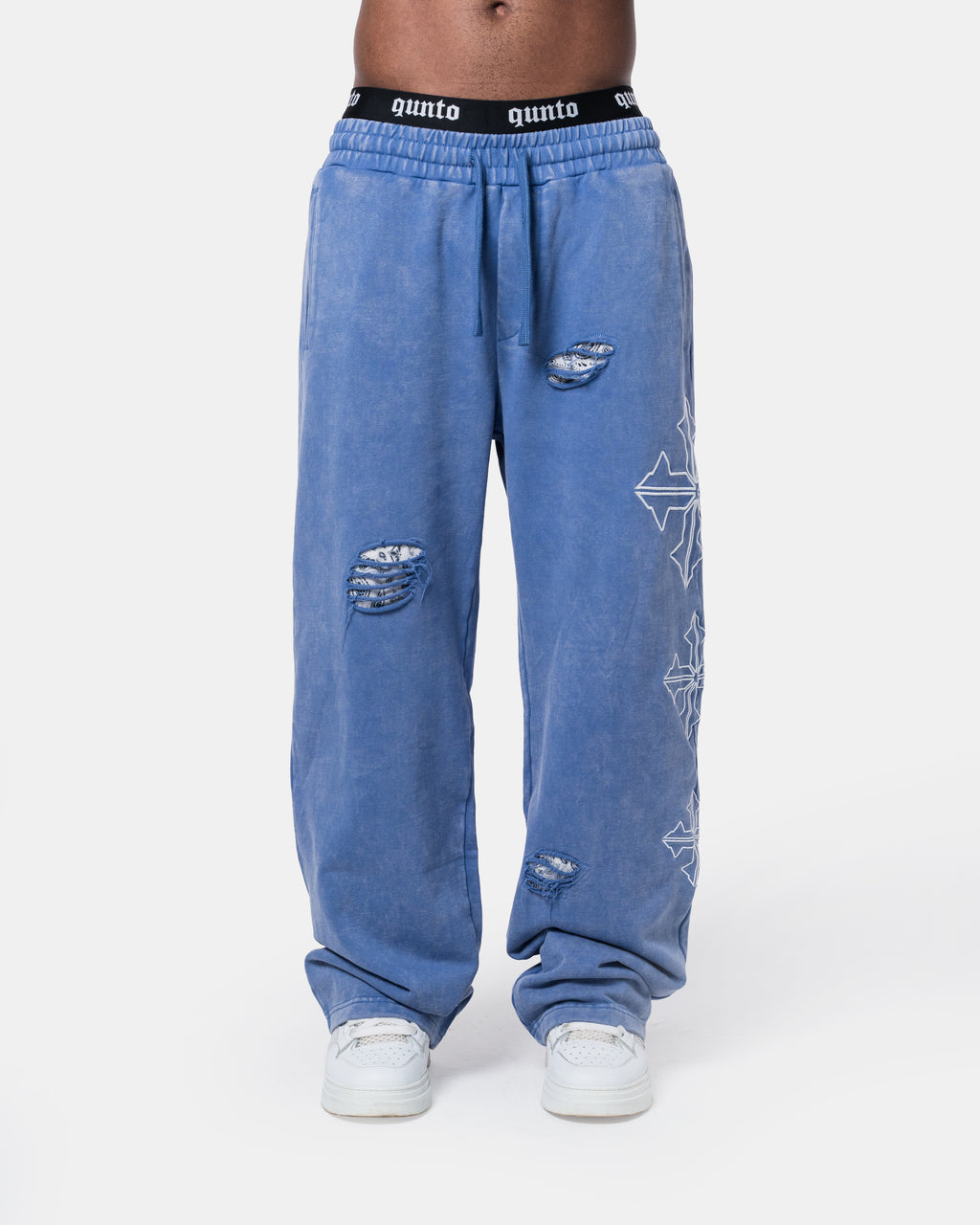 Destroy Pants Blue