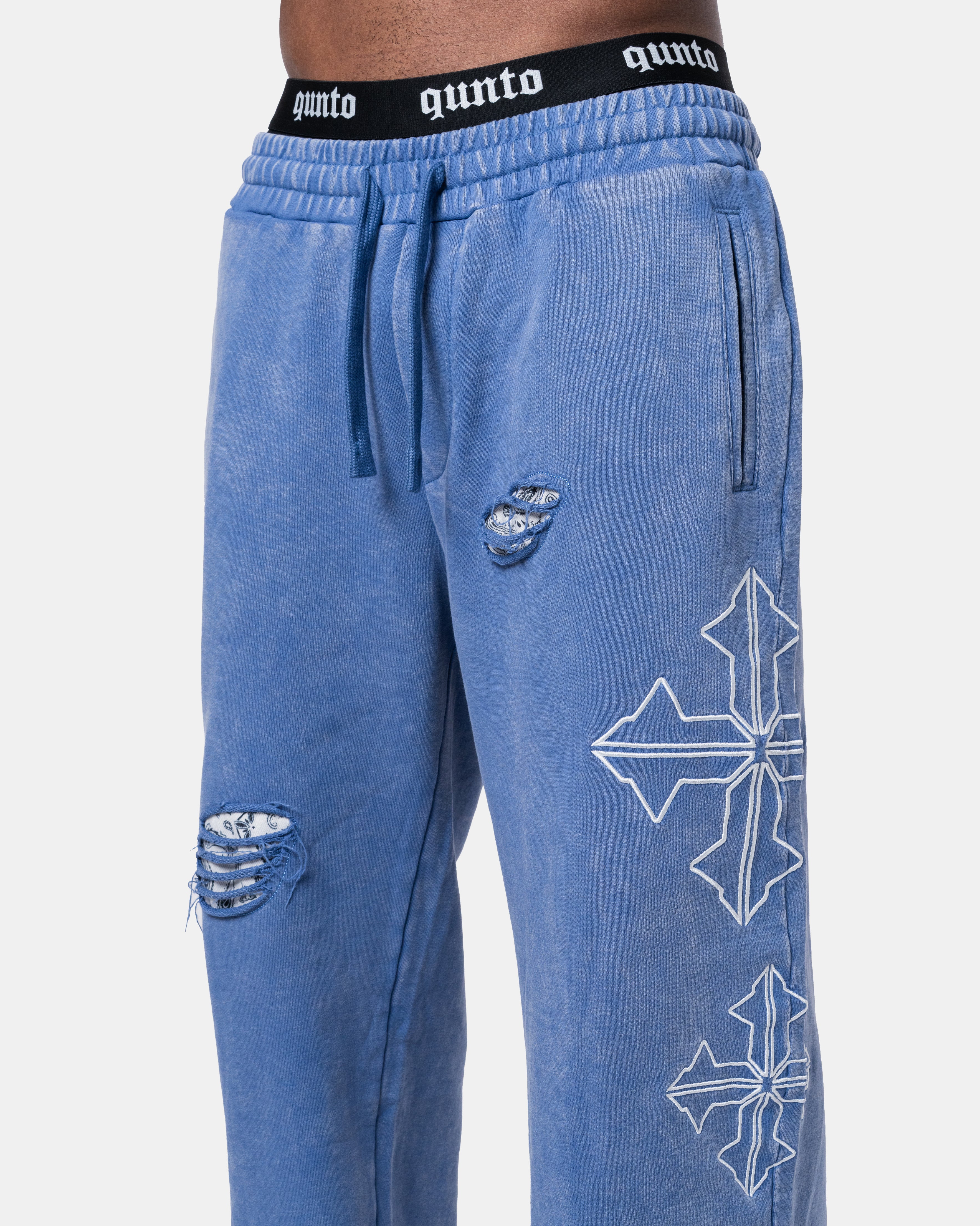 Destroy Pants Blue