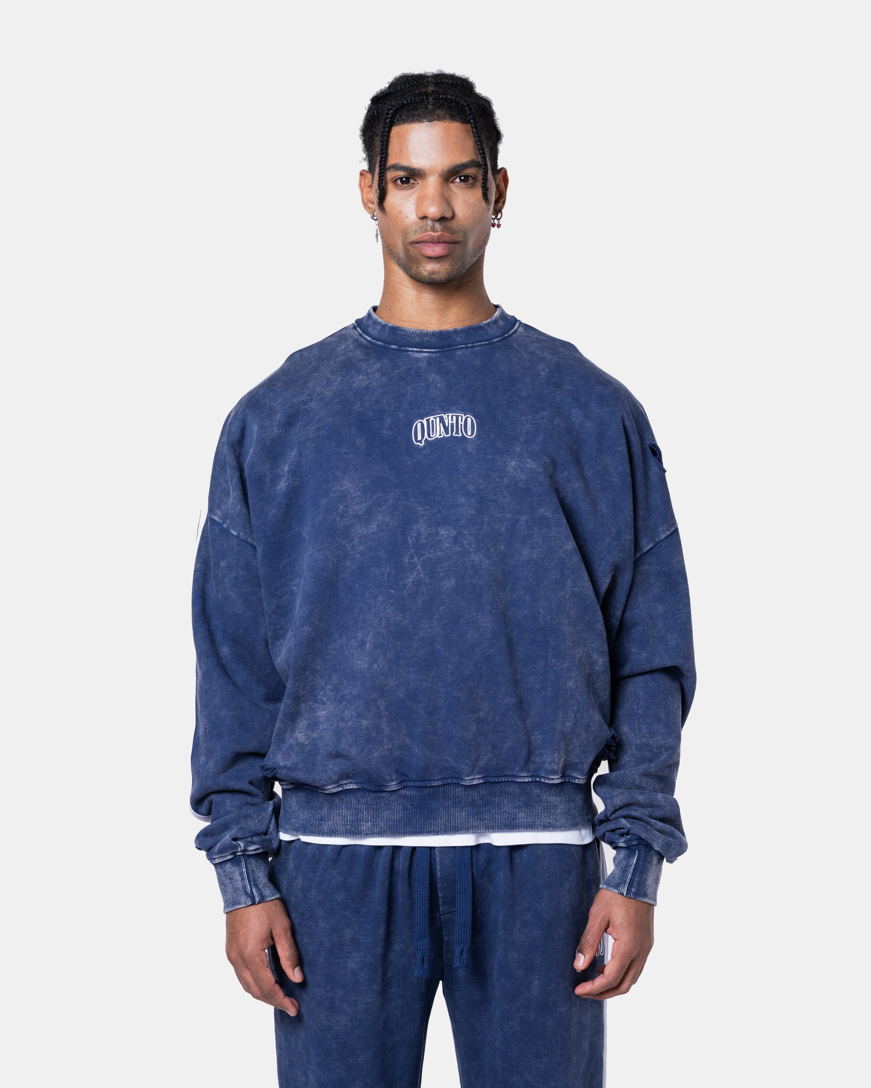 Pipes Sweater Blue