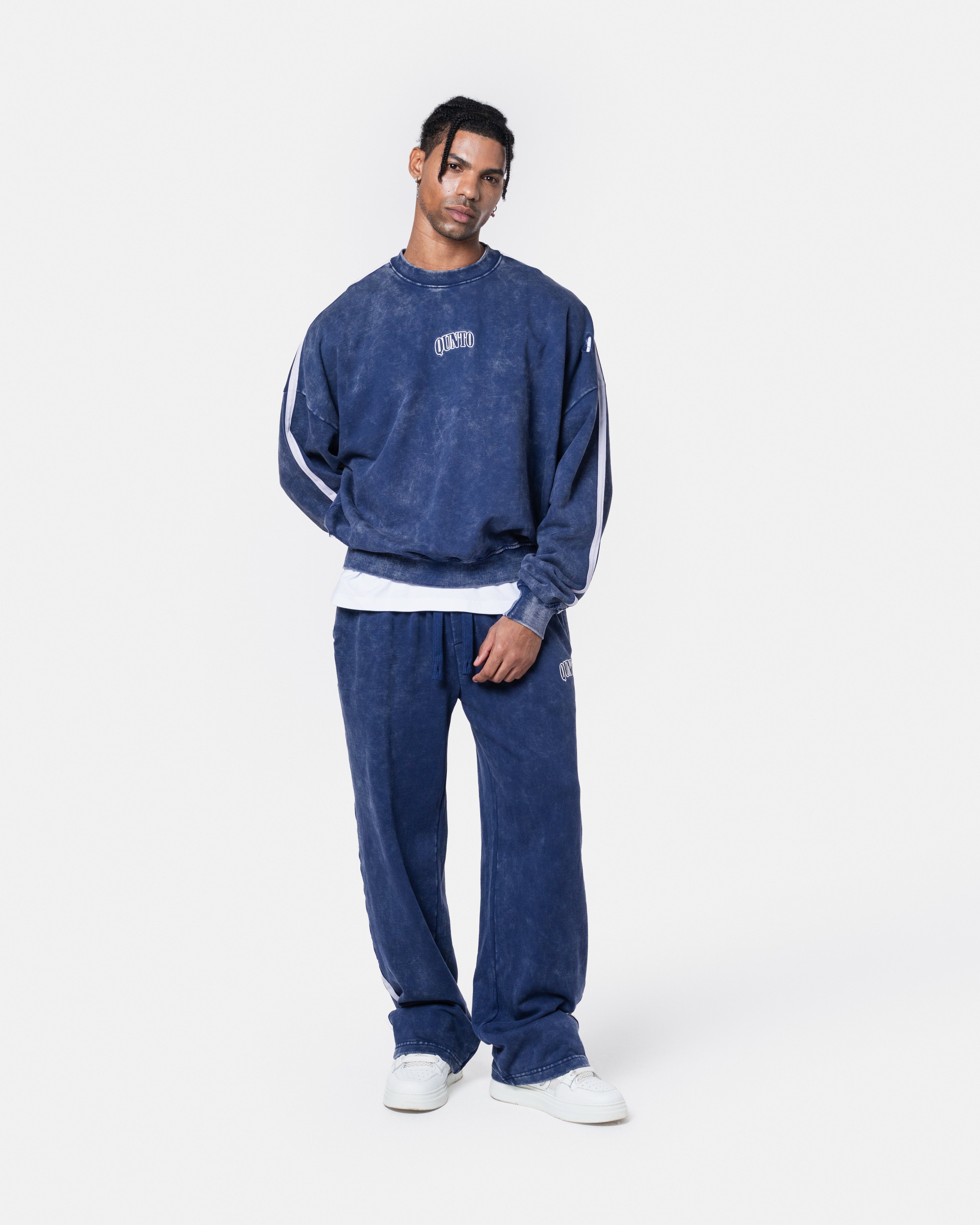 Pipes Sweater Blue