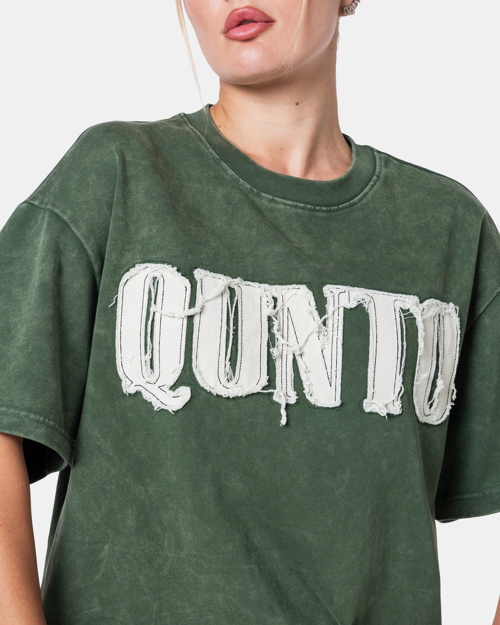 QUNTO Oversize Tee Green
