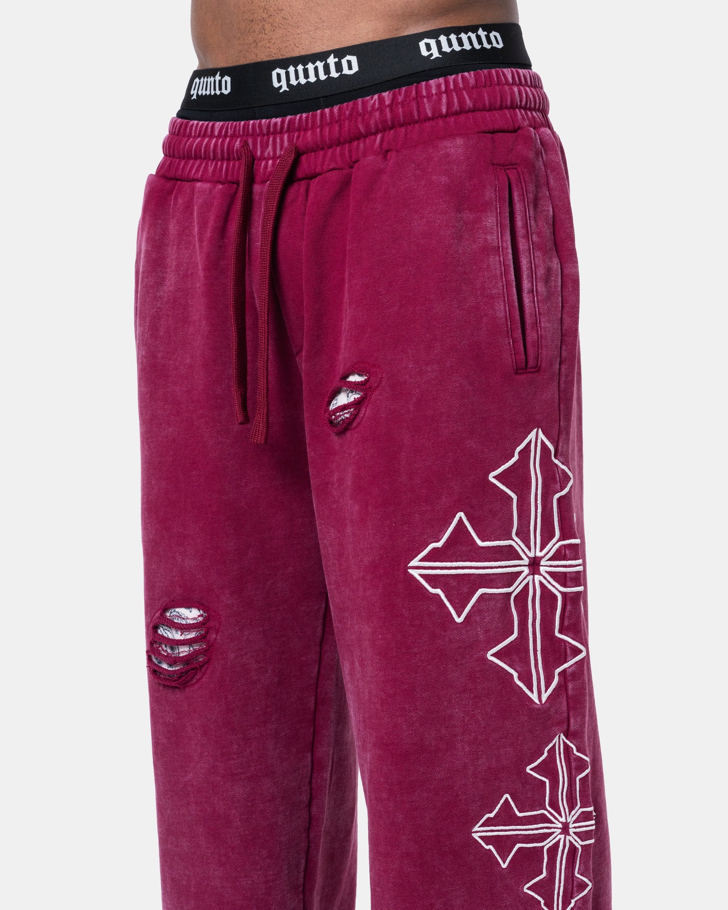 DESTROY PANTS RED