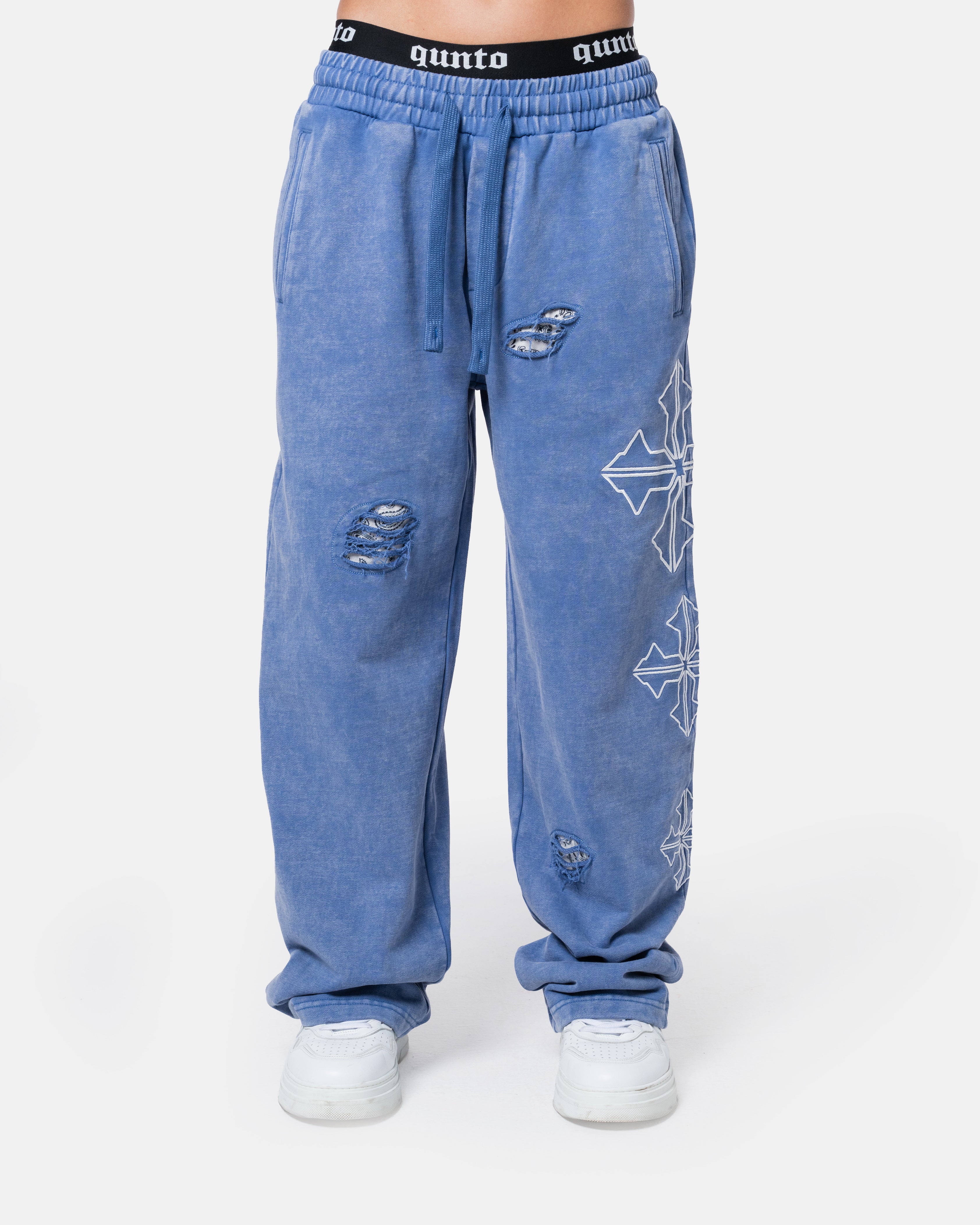 Destroy Pants Blue