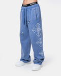 Destroyed Blue Pants