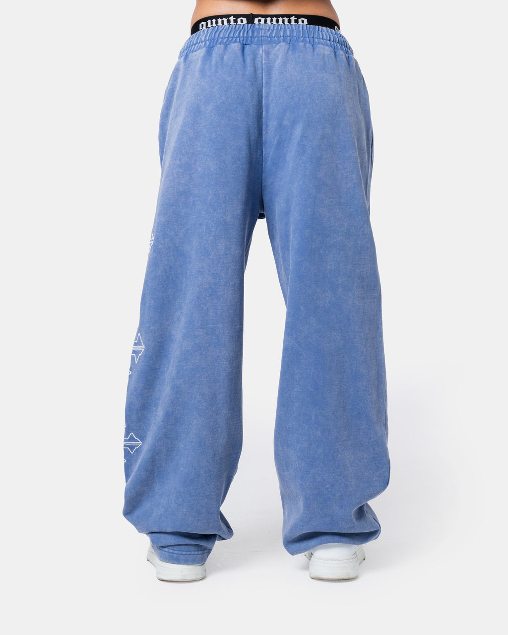 Destroyed Blue Pants