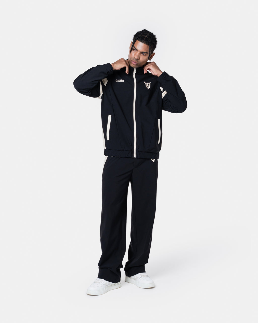 Vintage Track Pants Black