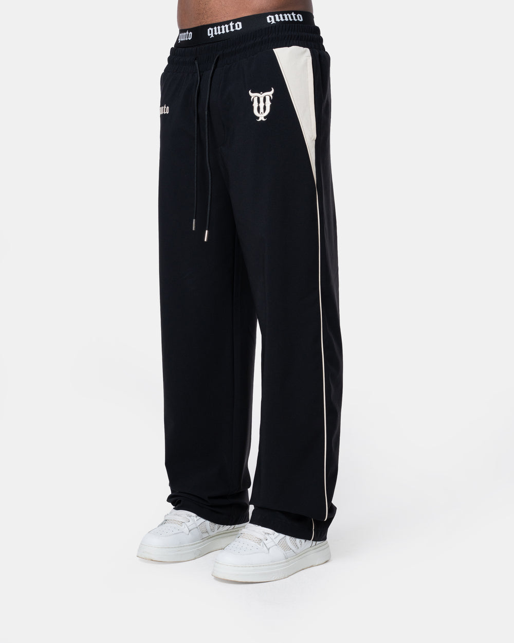 VINTAGE TRACK PANTS BLACK