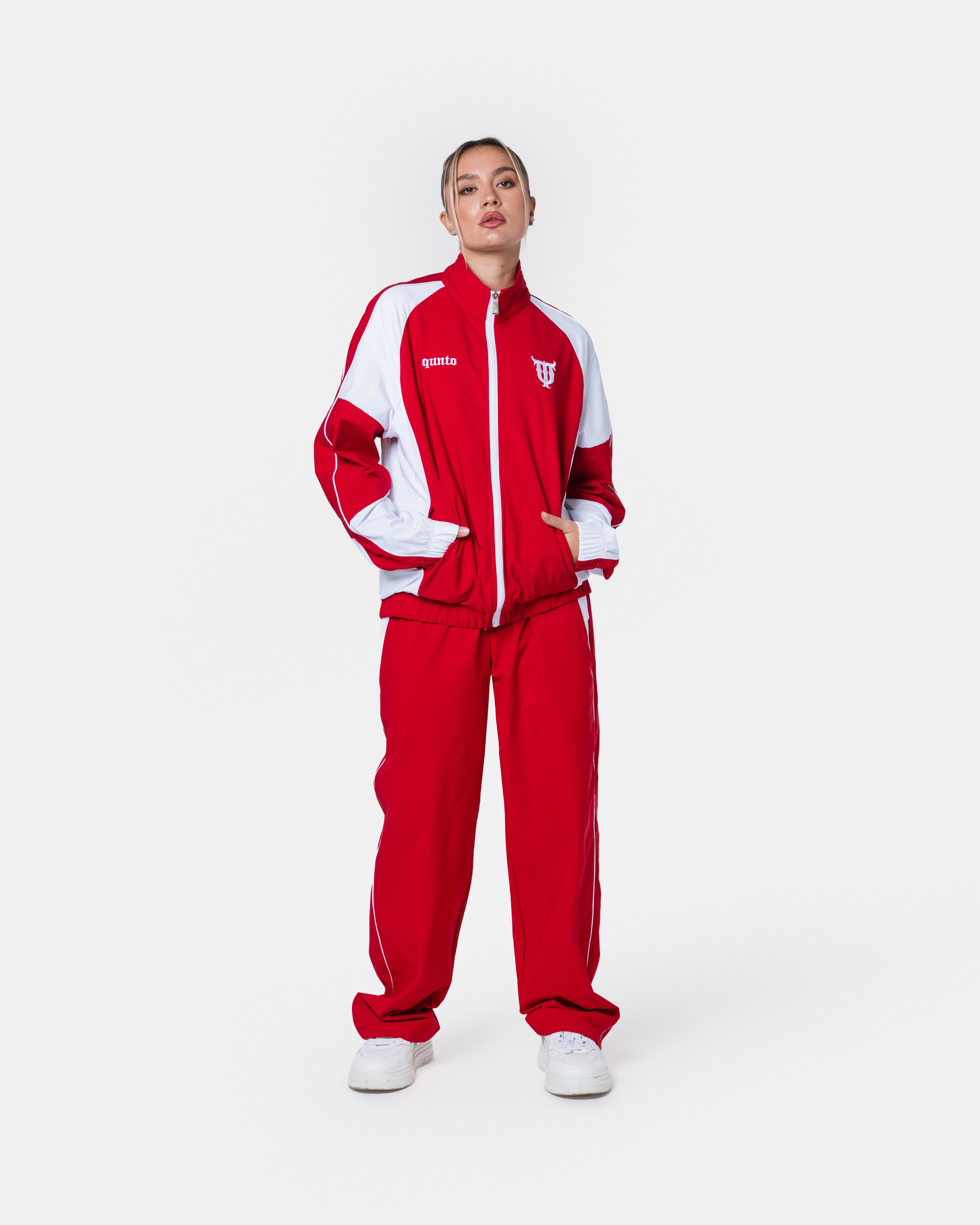 Vintage Track Jacket Red