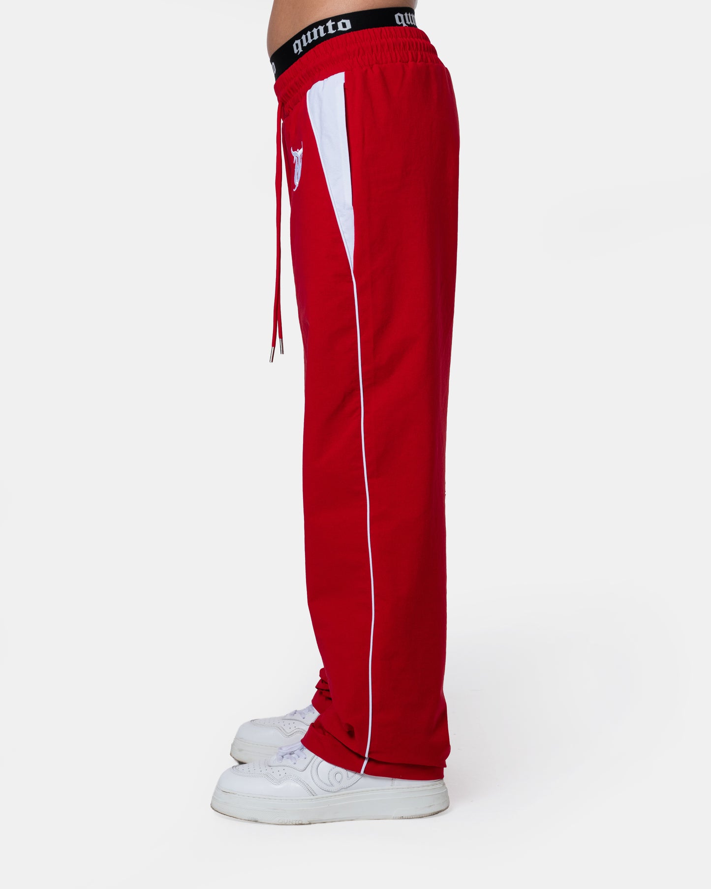 VINTAGE TRACK PANTS RED