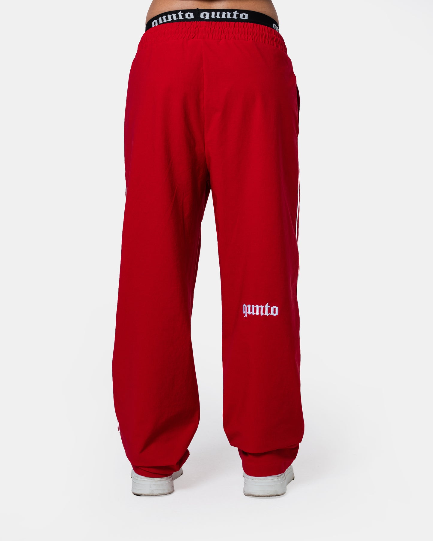 VINTAGE TRACK PANTS RED