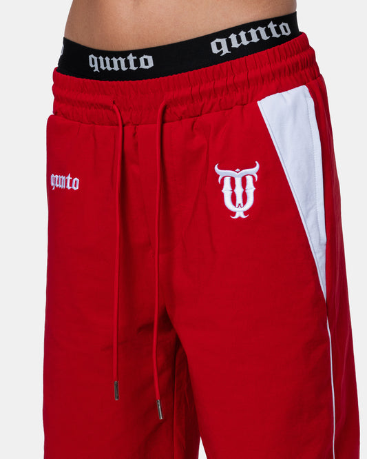 VINTAGE TRACK PANTS RED
