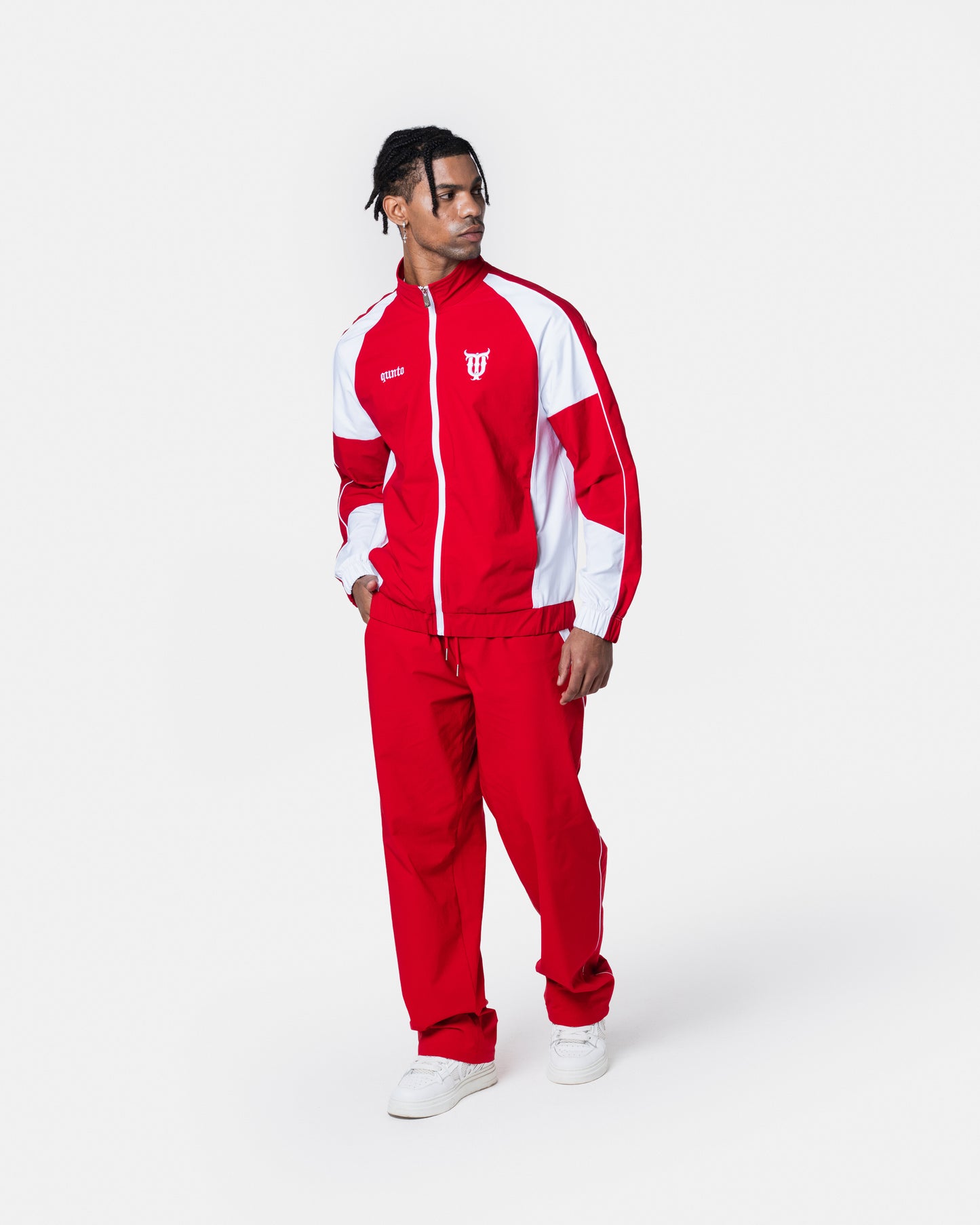 VINTAGE TRACK JACKET RED