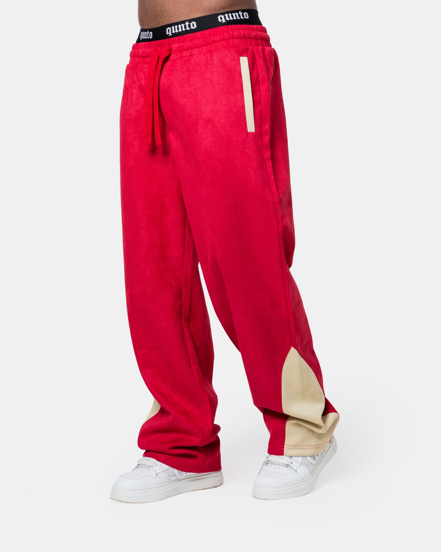RED TRACK PANTS