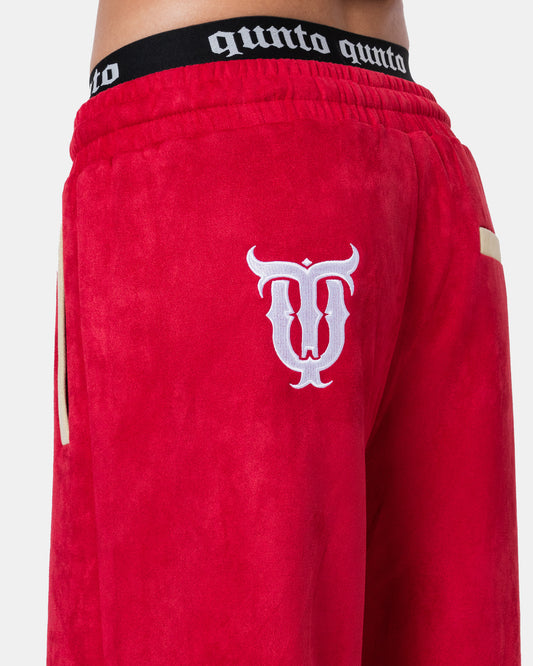 RED TRACK PANTS