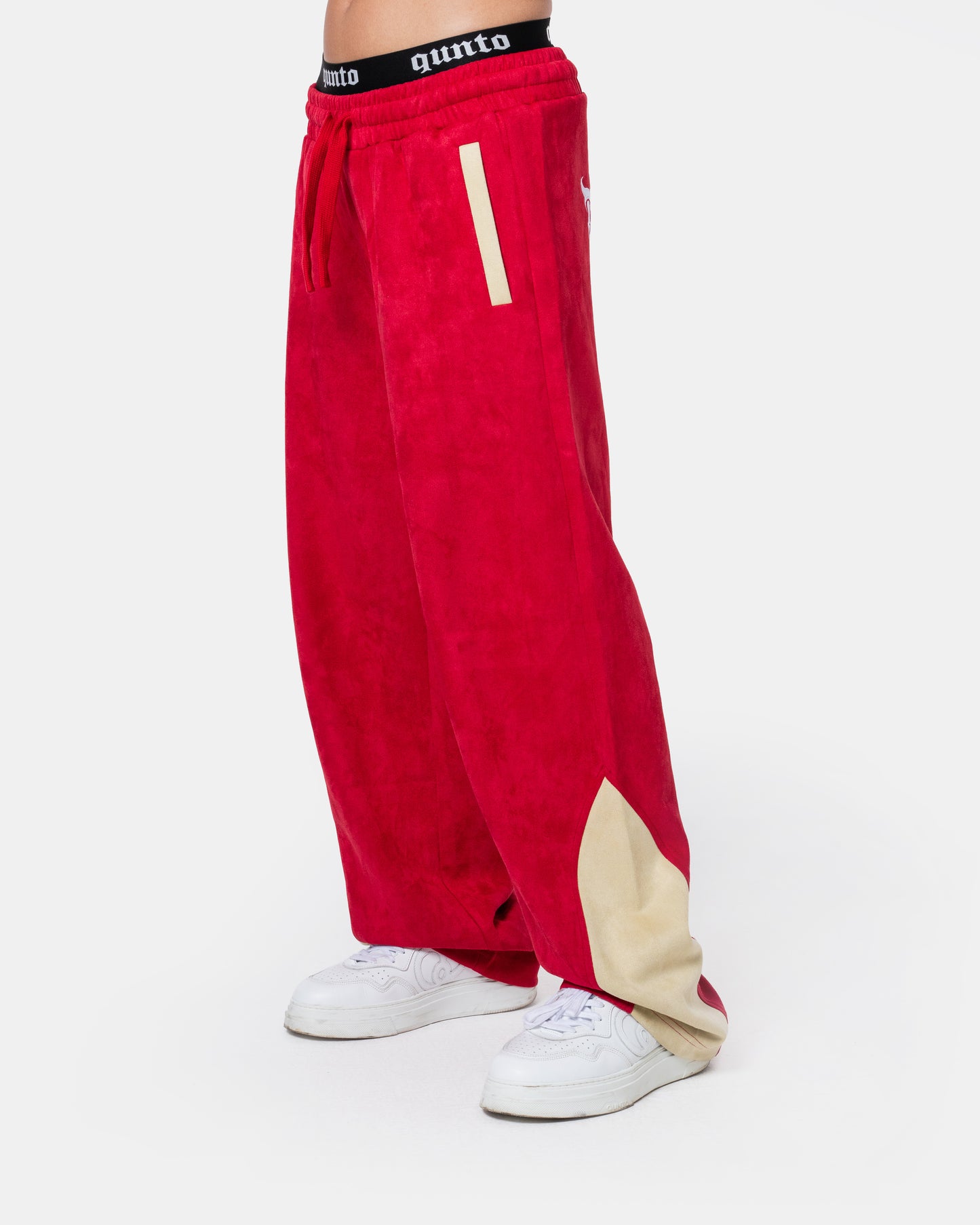 RED TRACK PANTS