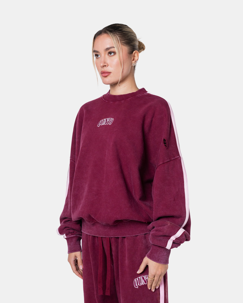 Pipes Sweater Red