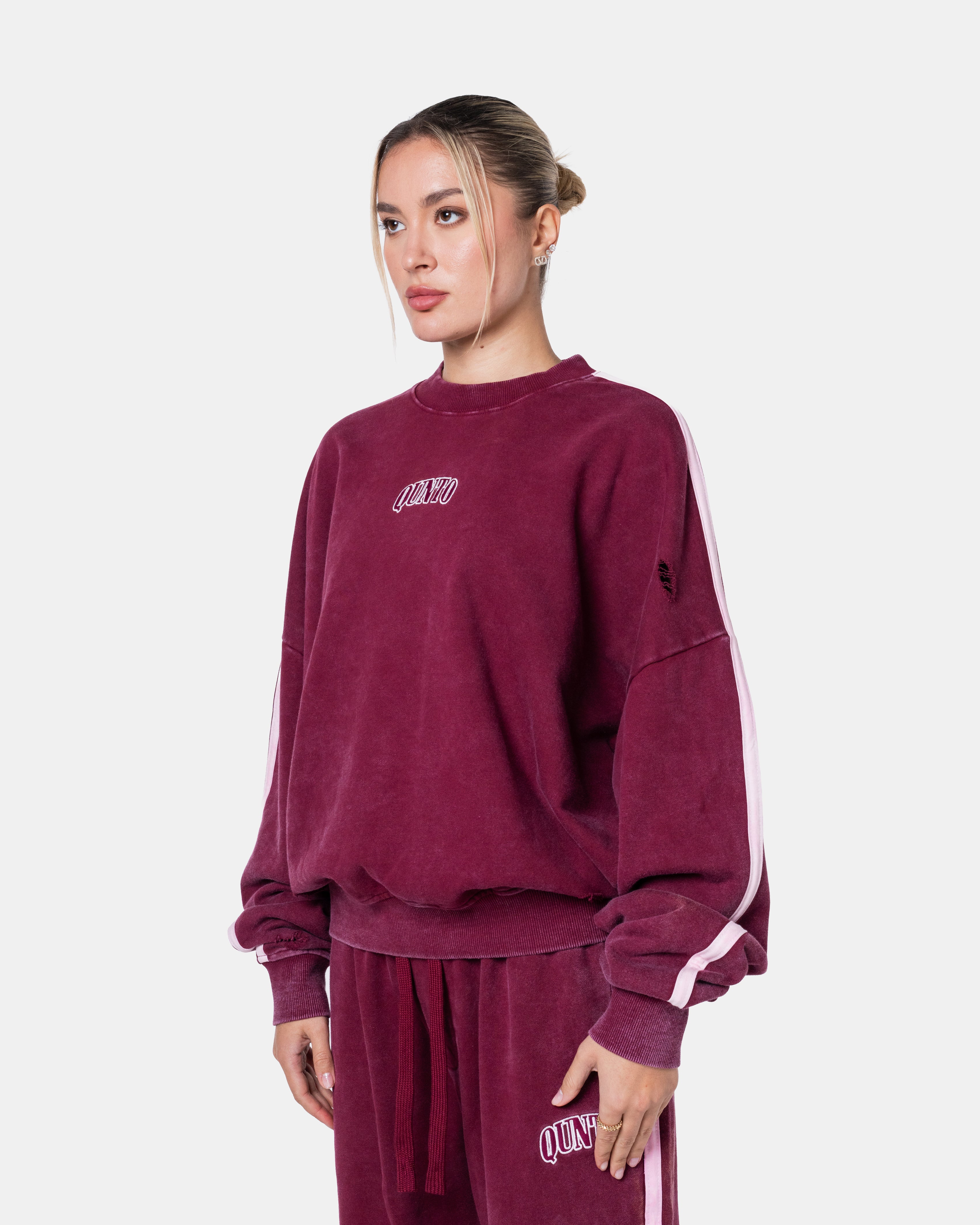 Pipes Sweater Red