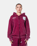 Destroy Zip Hoodie Red