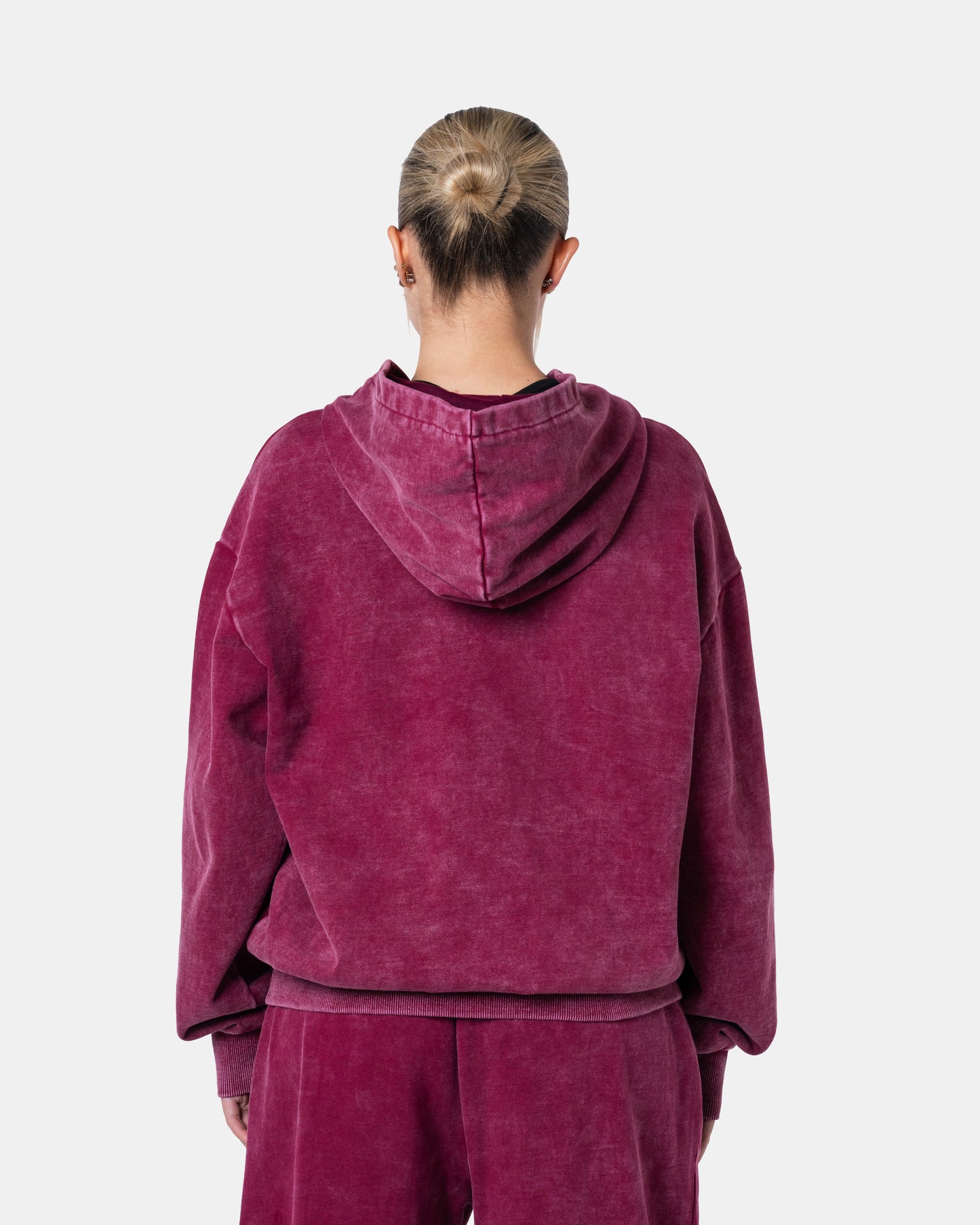 DESTROY ZIPPER HOODIE RED