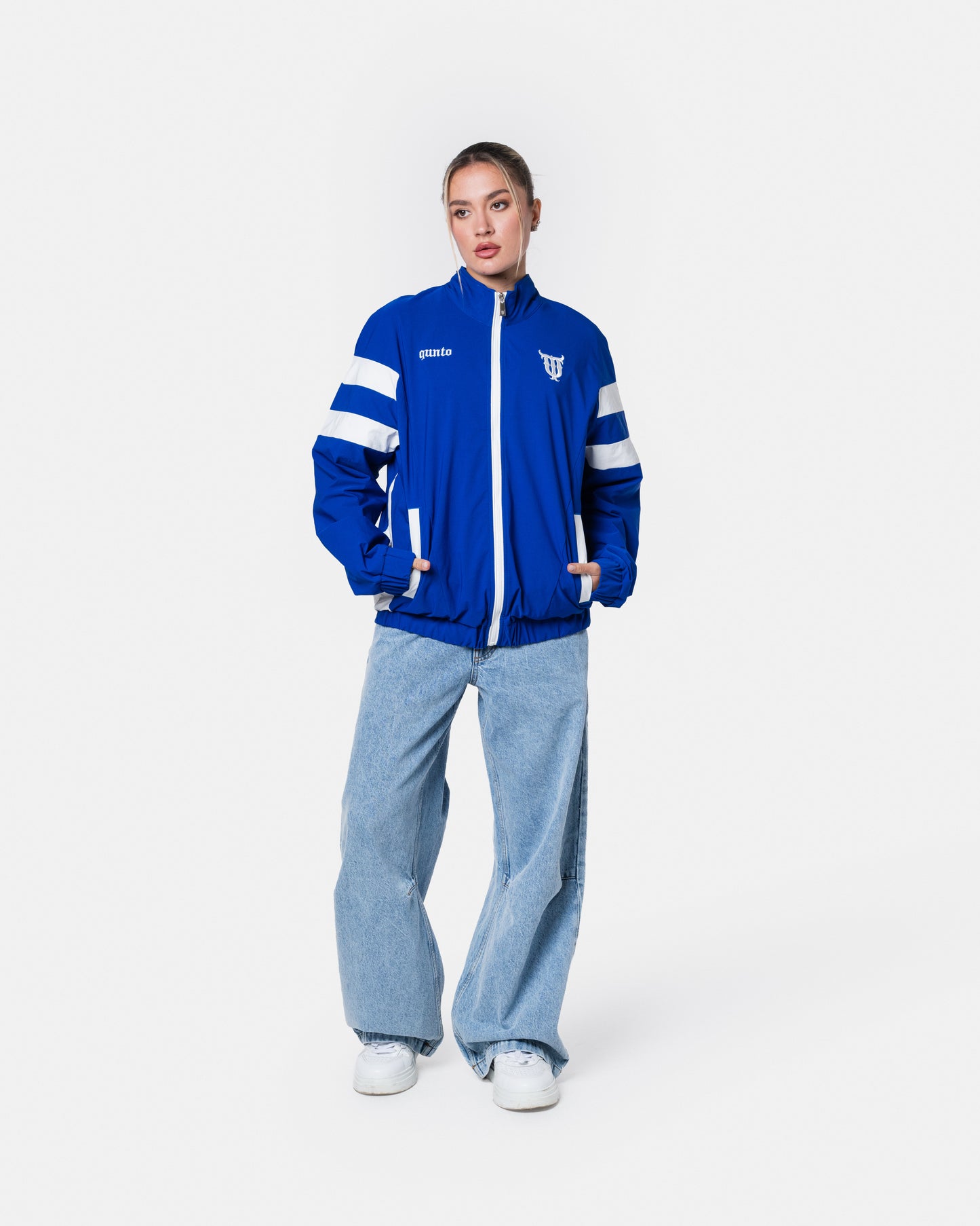 VINTAGE WINDBREAKER BLUE