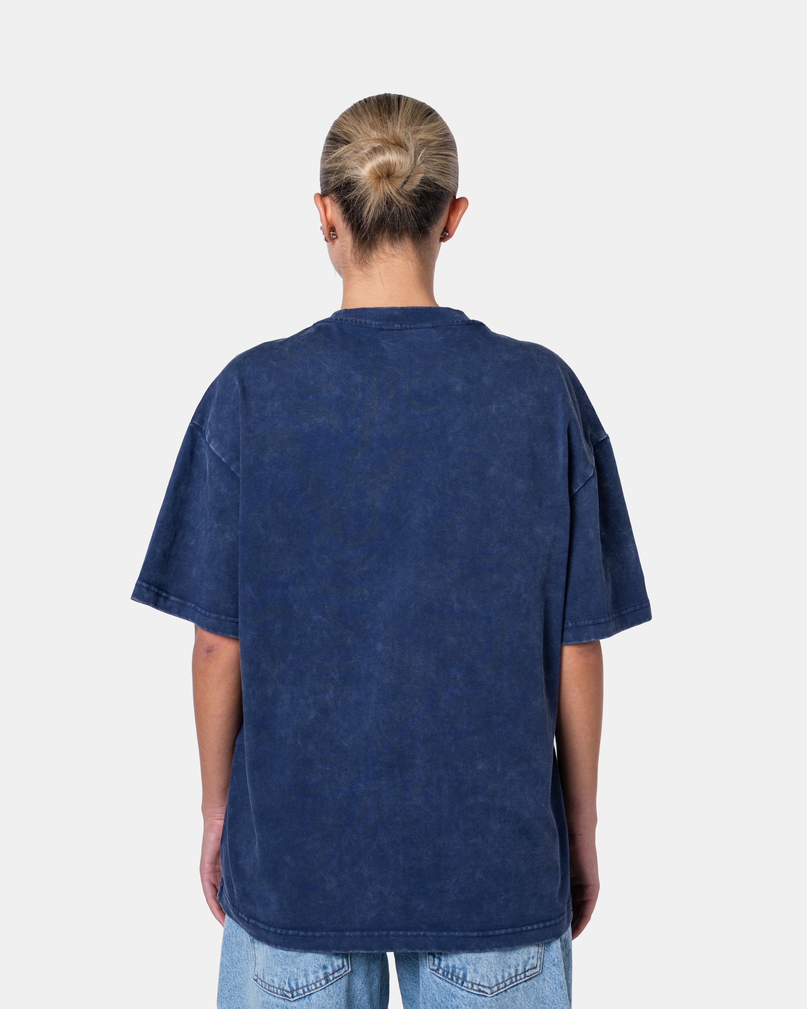 QUNTO Oversized Tee Blue