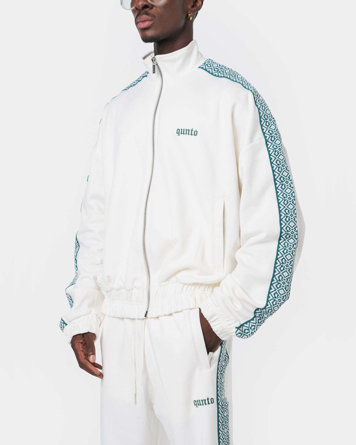 HERITAGE TRACK JACKET CREAM