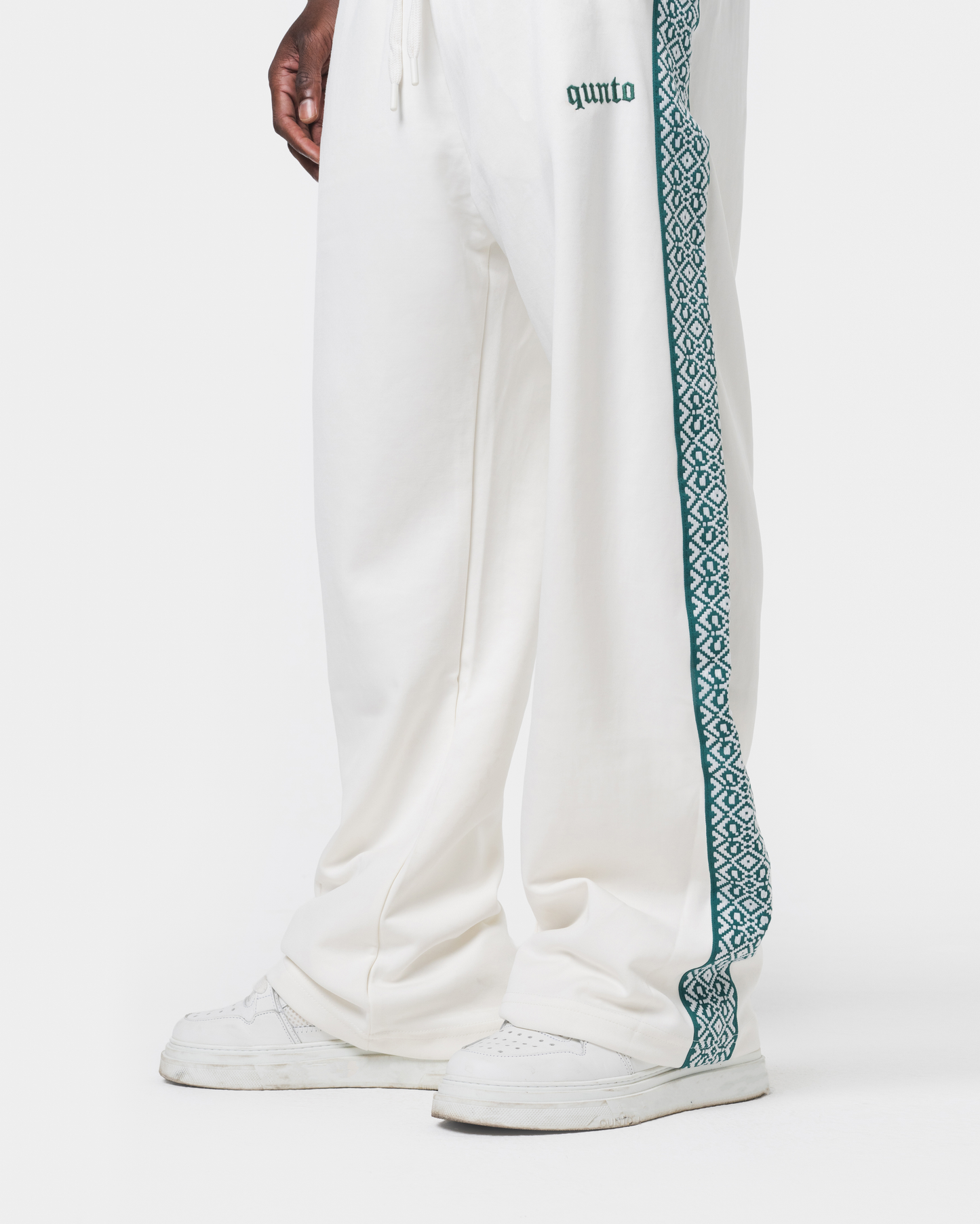 HERITAGE TRACK PANTS CREAM