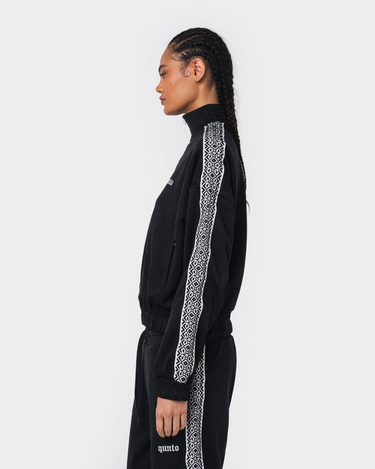 HERITAGE TRACK JACKET BLACK