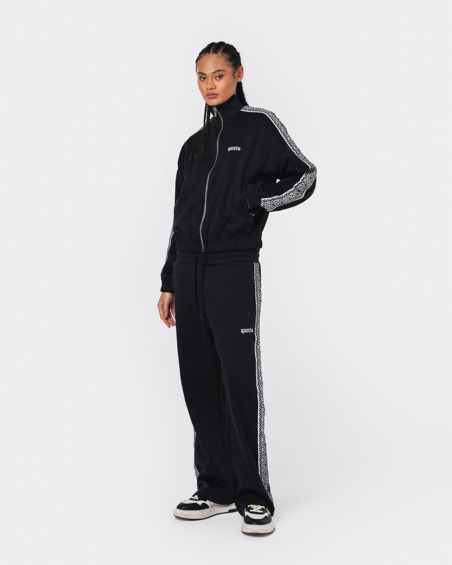 HERITAGE TRACK PANTS BLACK