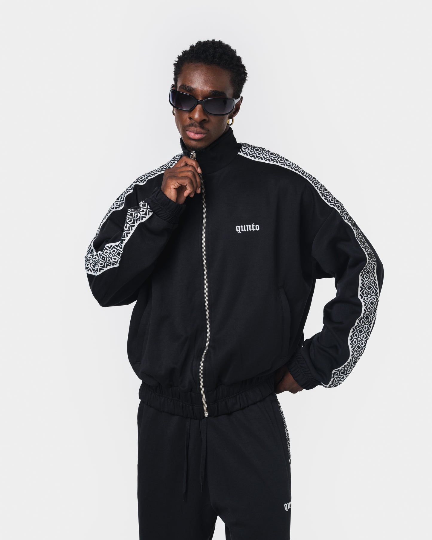 HERITAGE TRACK JACKET BLACK
